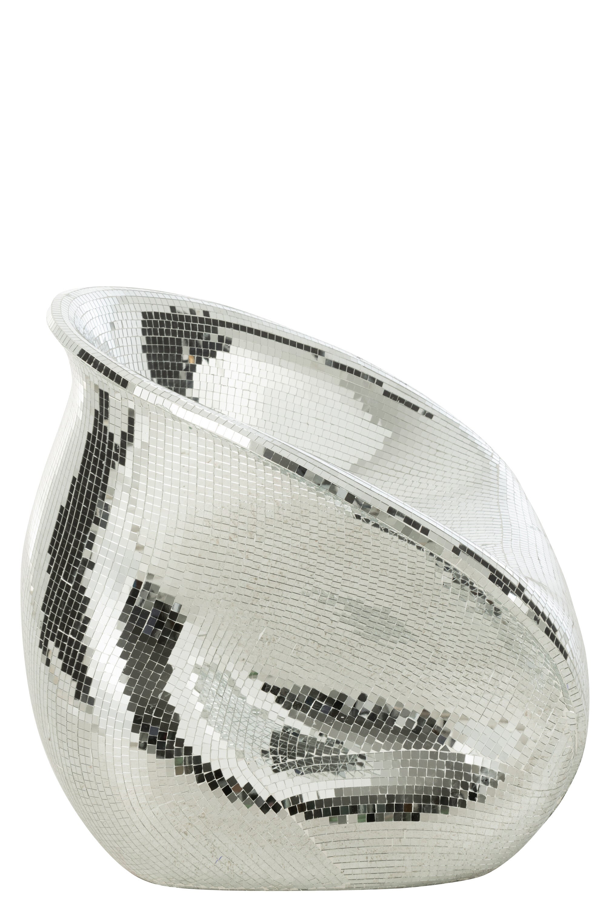 Stoel Spiegel Hars Zilver