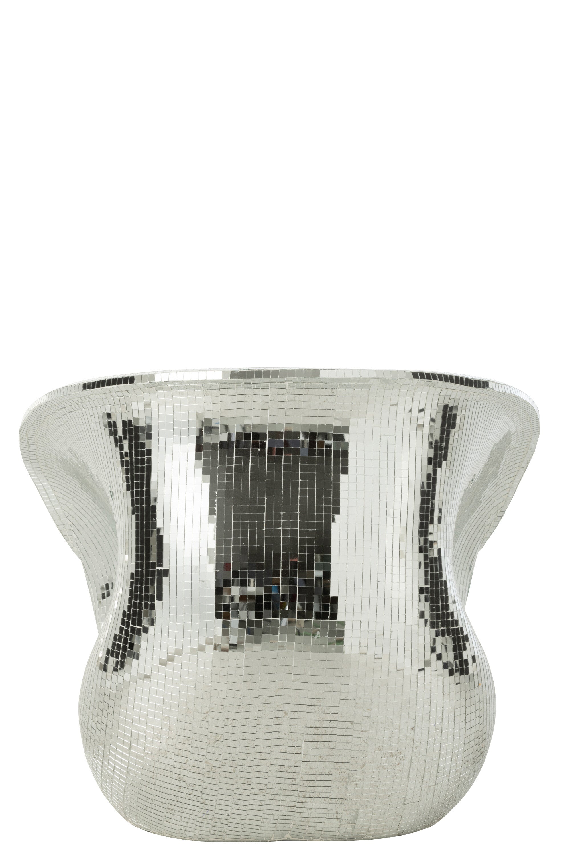 Stoel Spiegel Hars Zilver