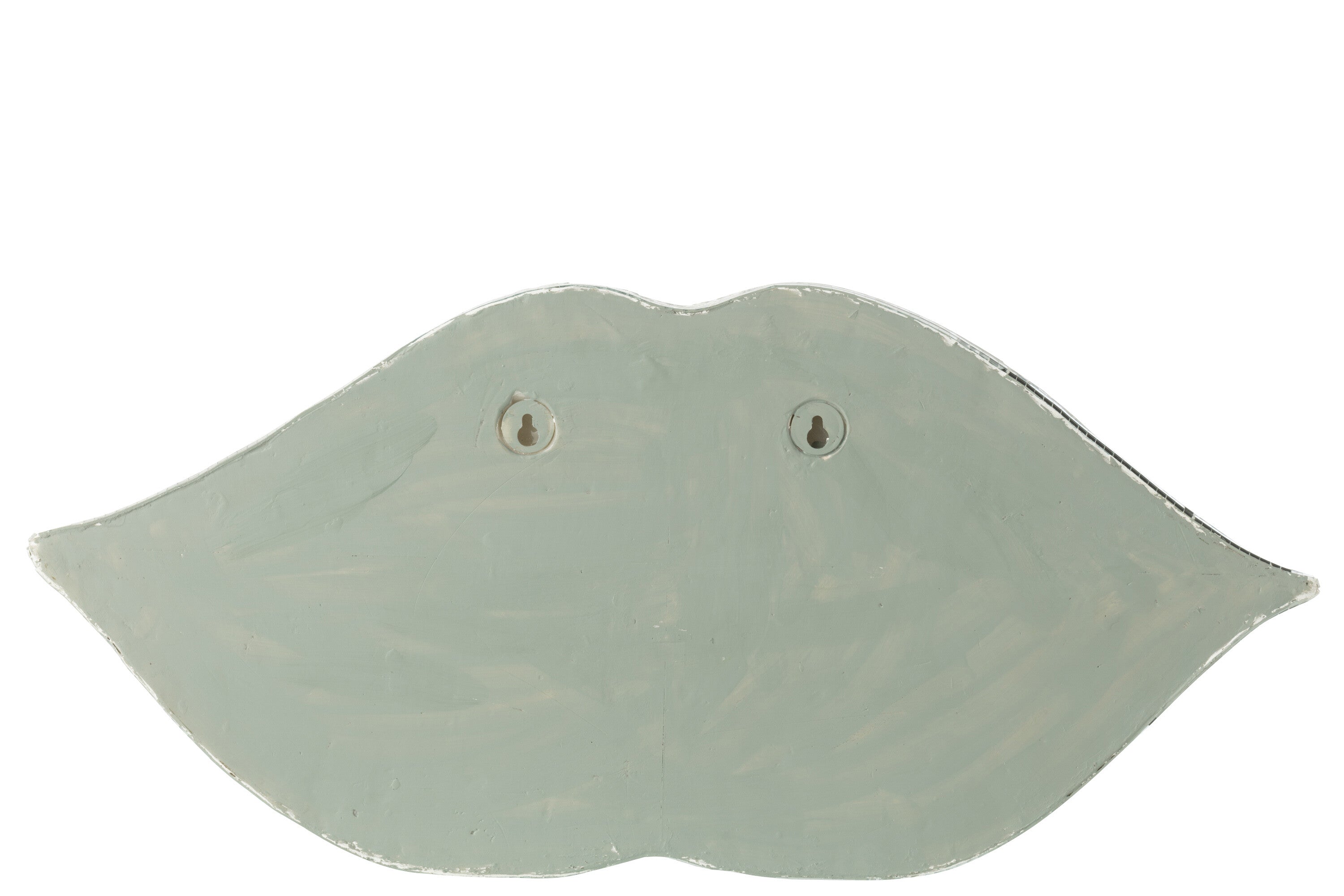 Goed Deco Lips Spiegel Hars Zilver