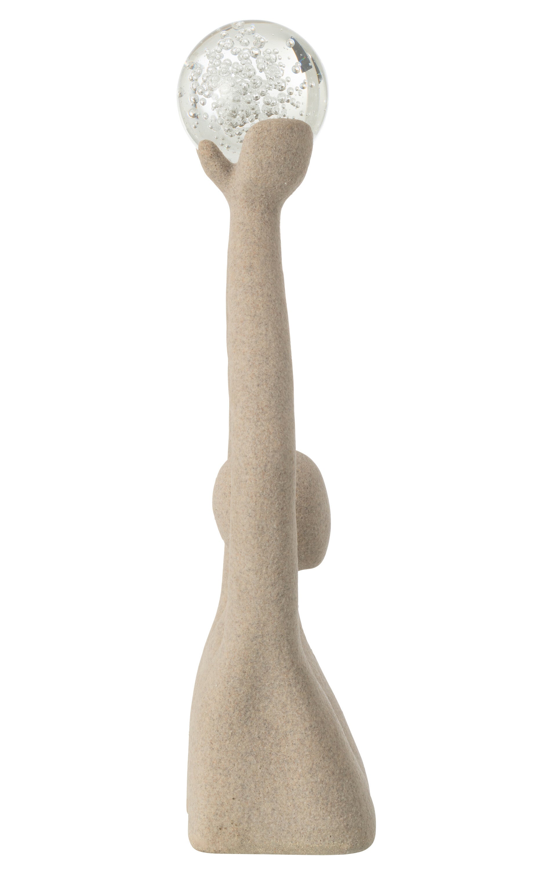 Buste Balhoofd Hars/Kristal Beige