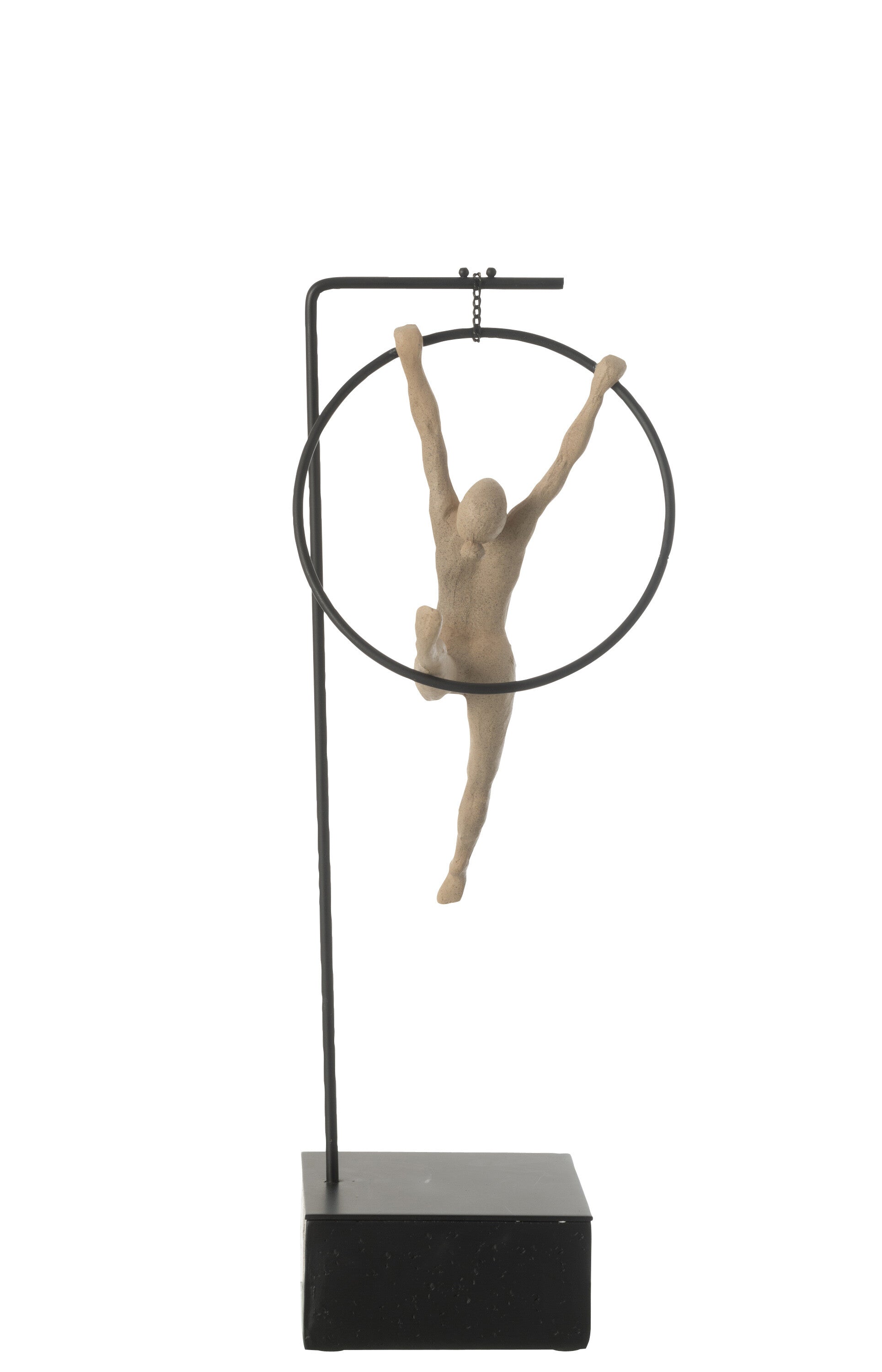 Gymnastiek Hoepel Beta Hars Beige/Zwart