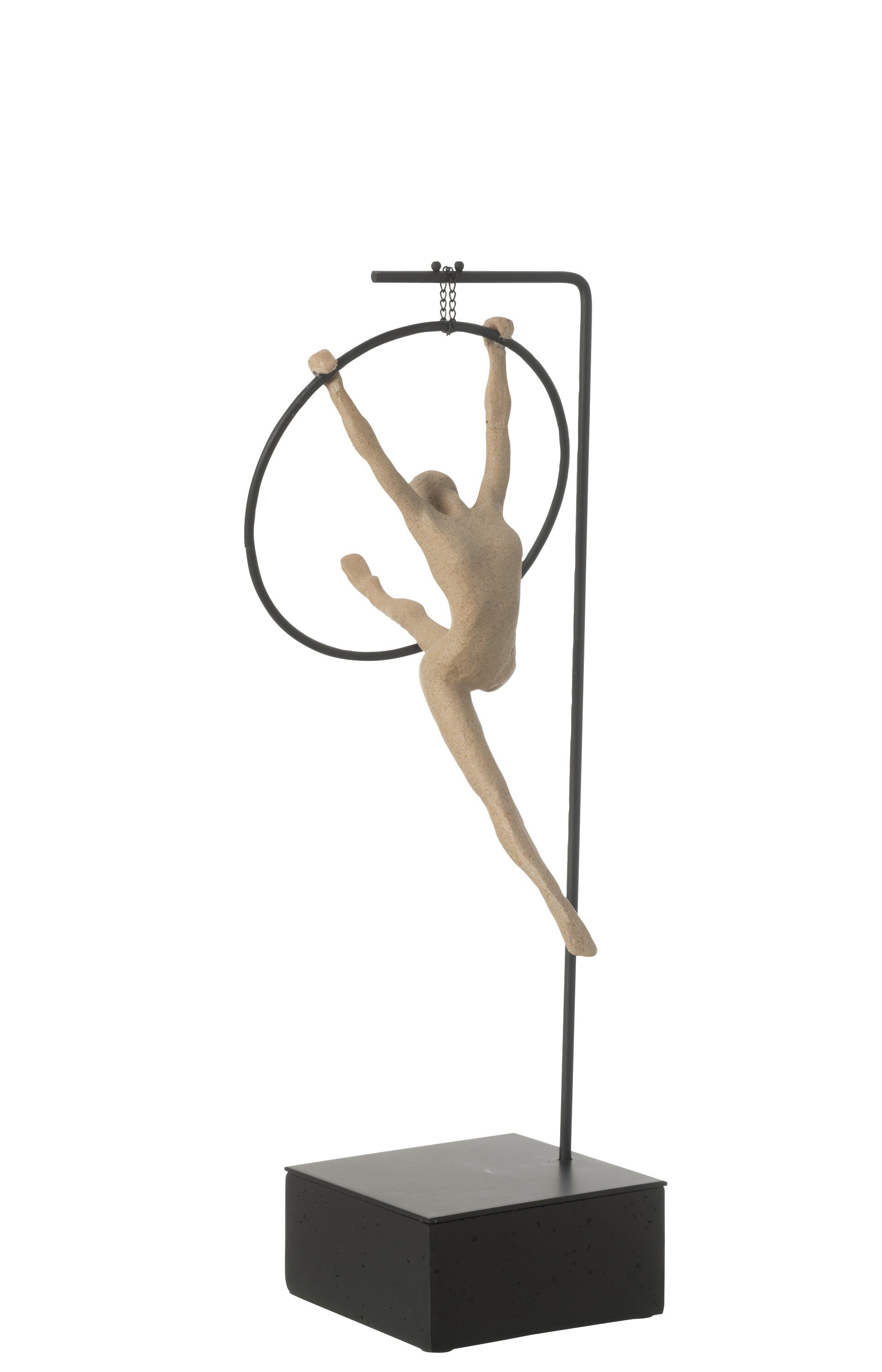 Gymnastiek Hoepel Beta Hars Beige/Zwart