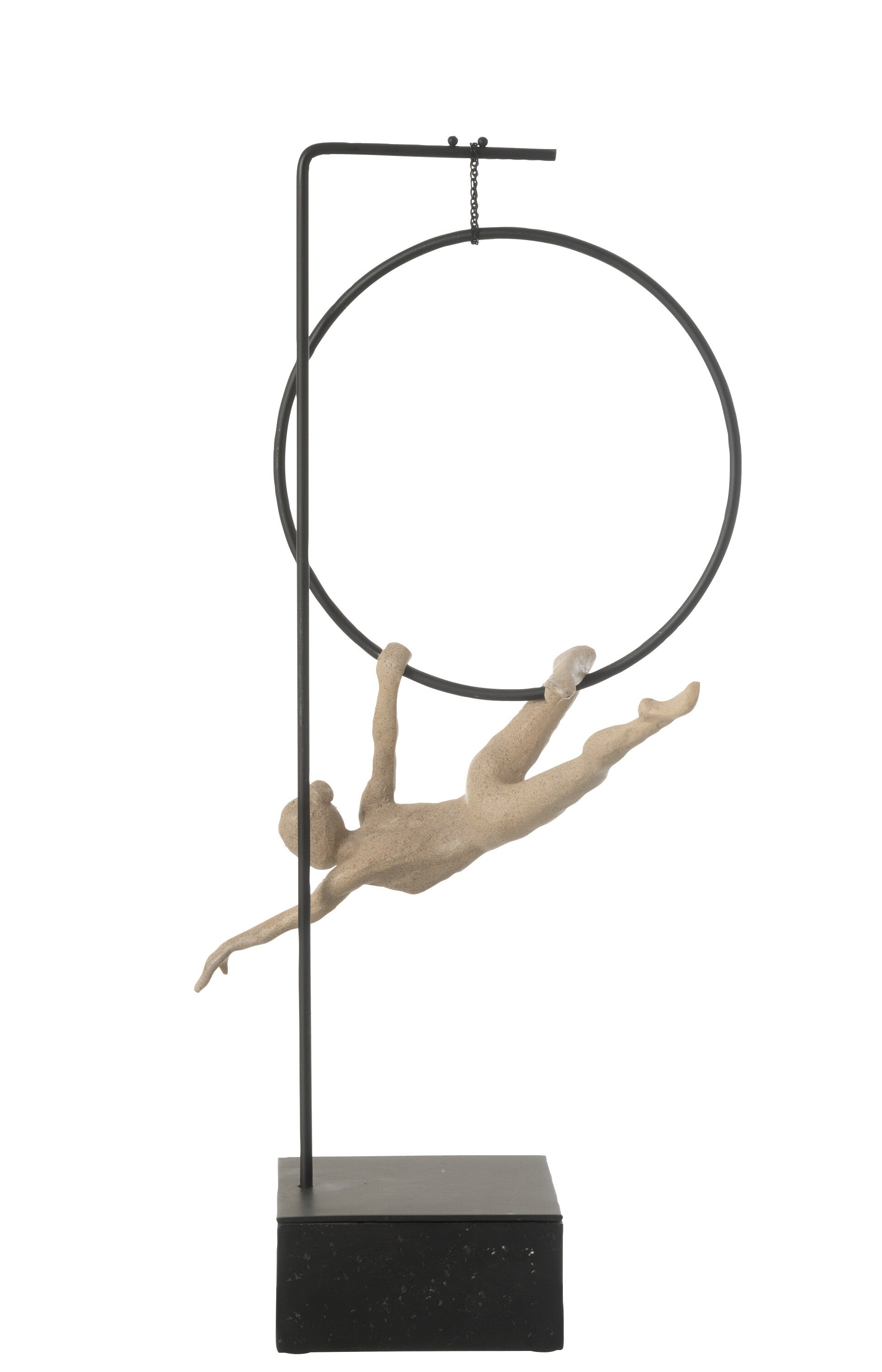 Gymnastiek Hoepel Gamma Hars Beige/Zwart