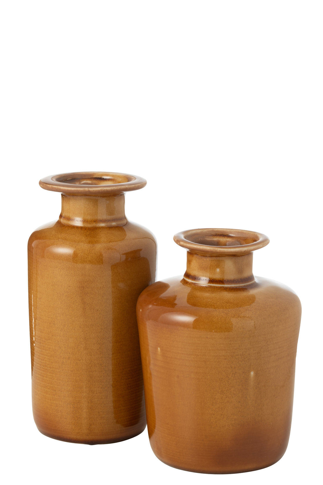 Vaas Nova Porselein Mosterd Groot