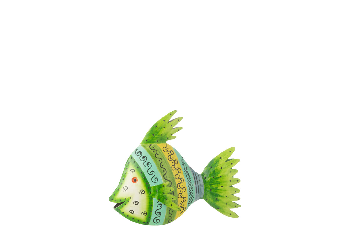 Visijzer Azuurblauw/Groen Klein