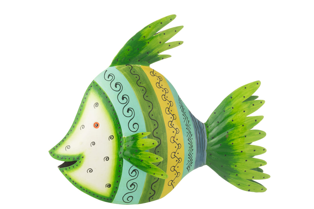 Visijzer Azuurblauw/Groen Groot