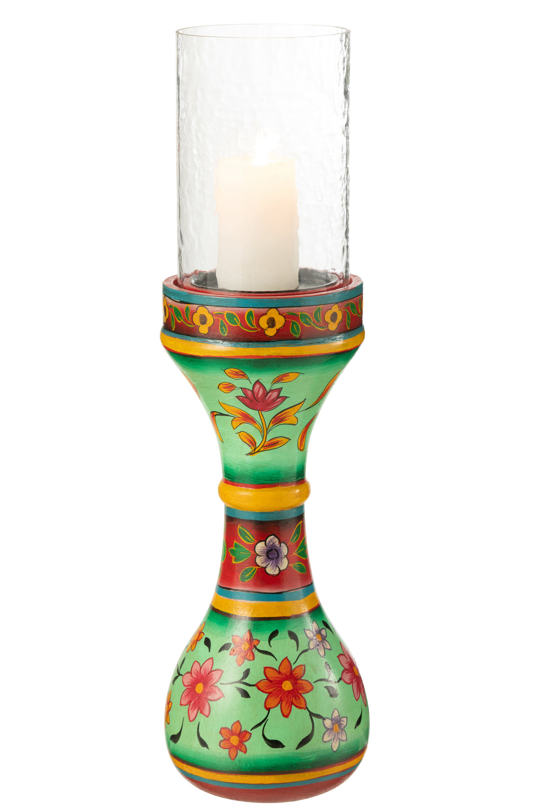 Kaarsenhouder Mumbai Mangohout Mix