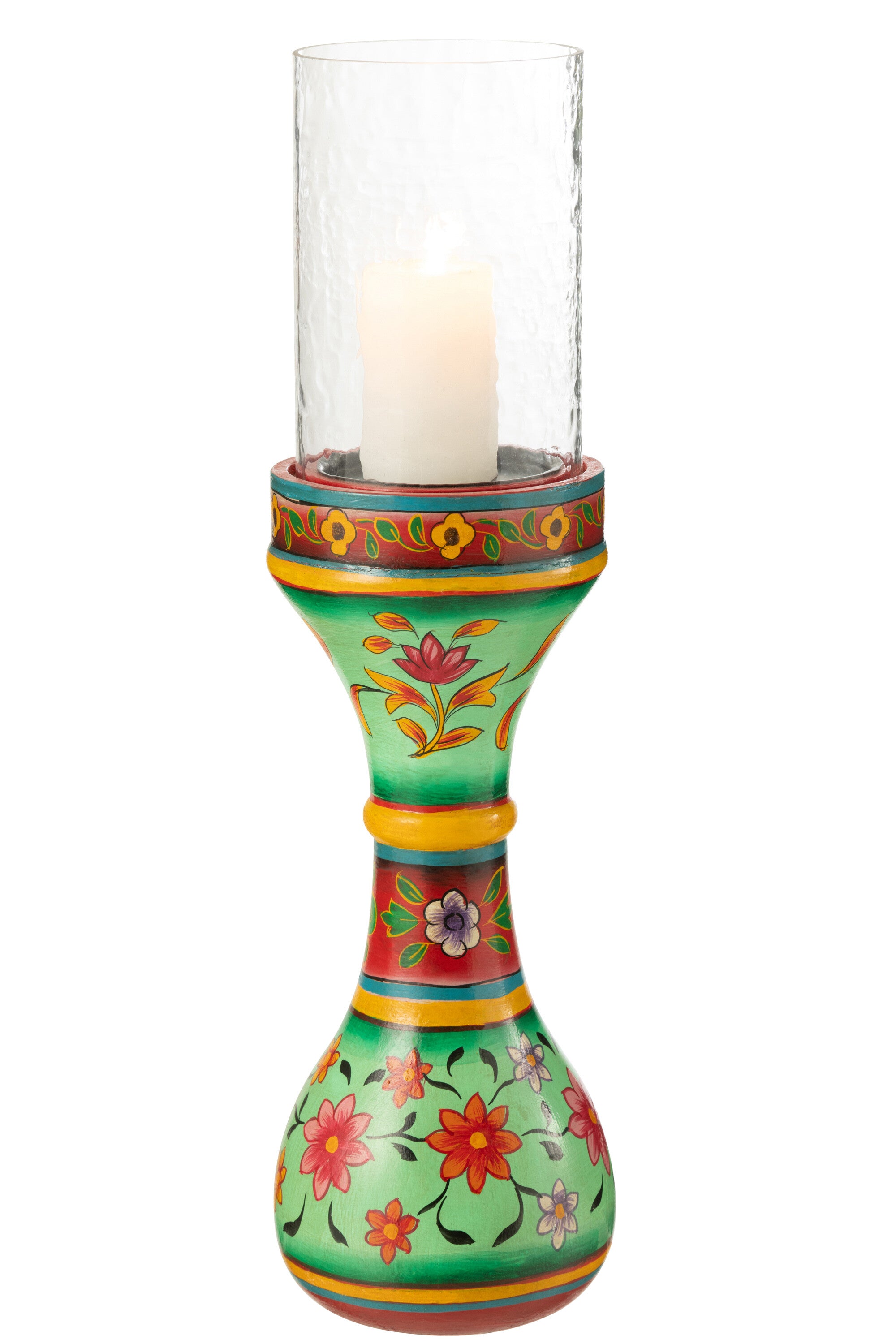 Kaarsenhouder Mumbai Mangohout Mix