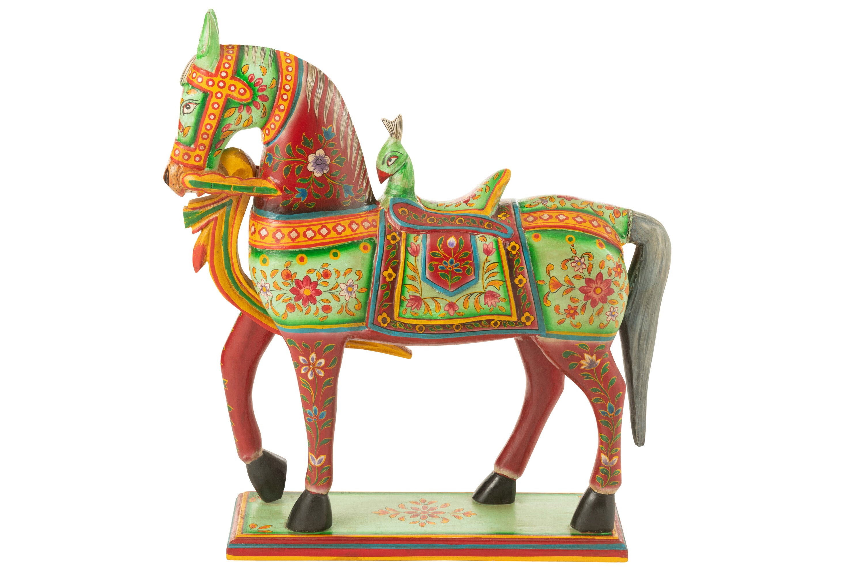 Paard Op Voet Mumbai Mango Hout Mix
