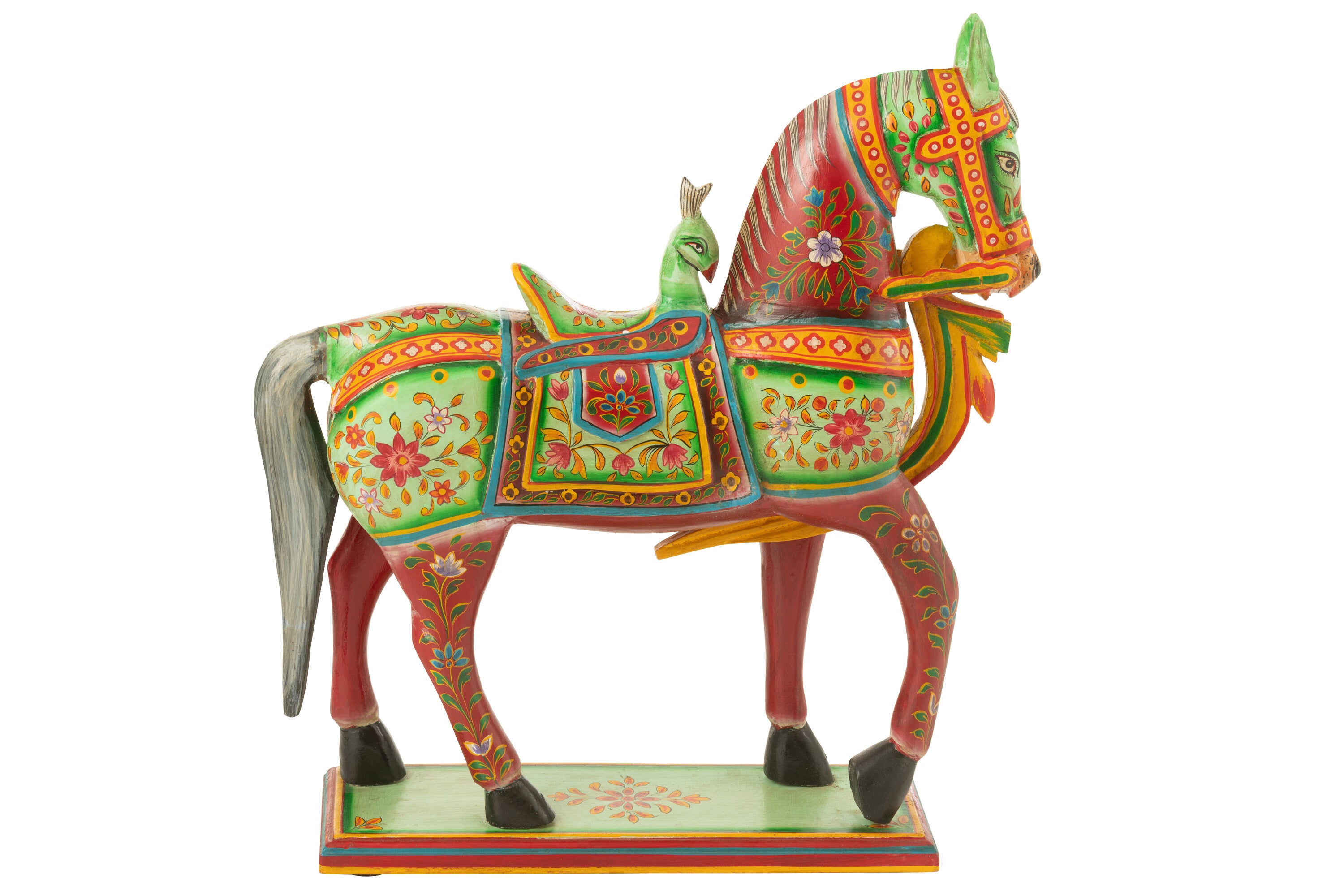 Paard Op Voet Mumbai Mango Hout Mix