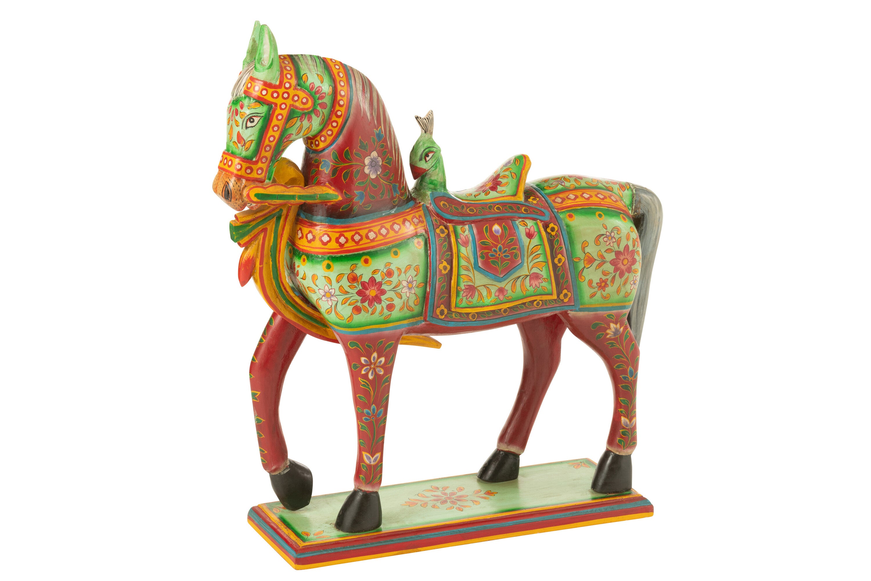 Paard Op Voet Mumbai Mango Hout Mix