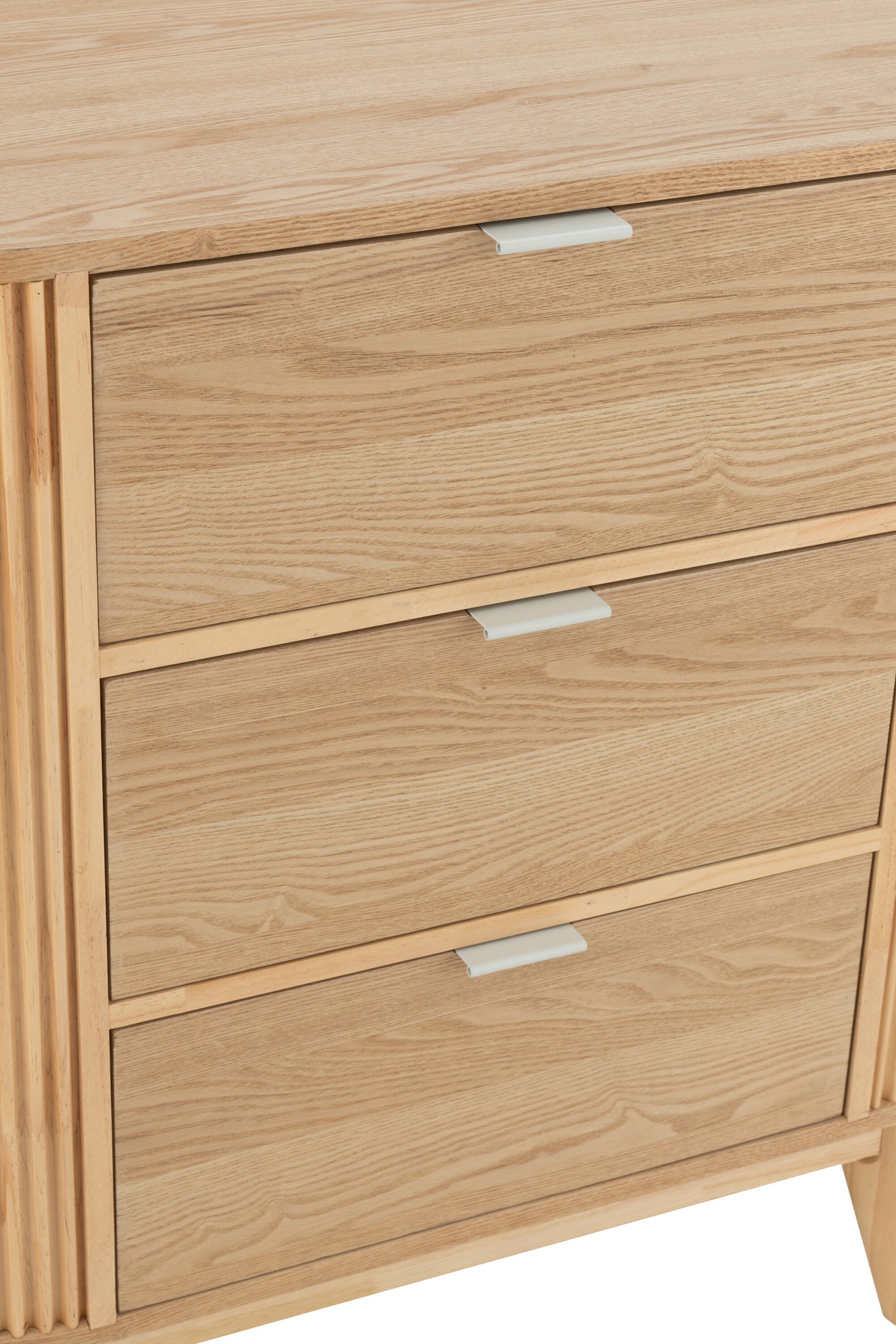 Kast Afgerond MDF/Dennenhout Natuurlijk Groot