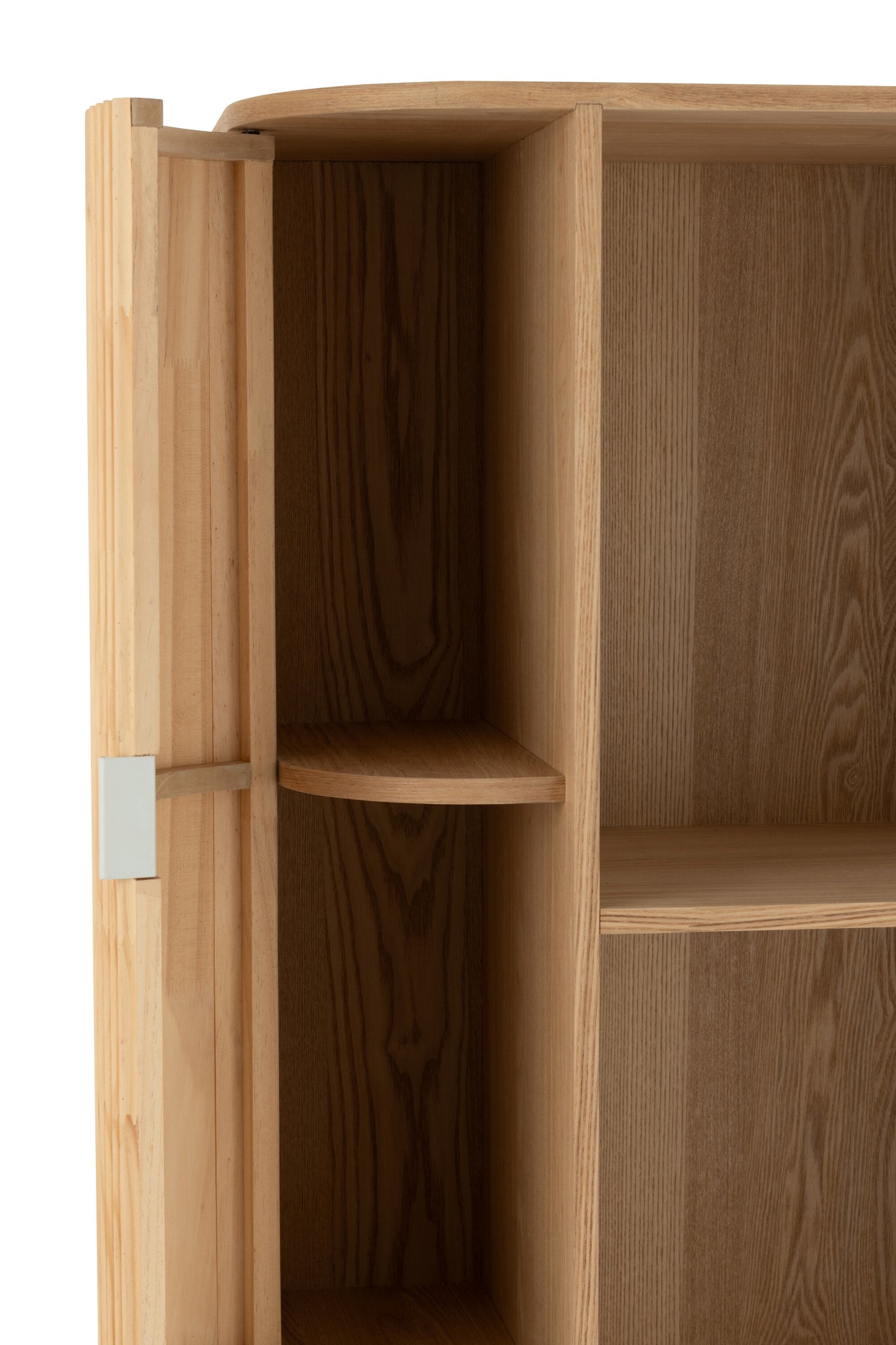 Plank Afgerond Mdf/Dennenhout Natuurlijk