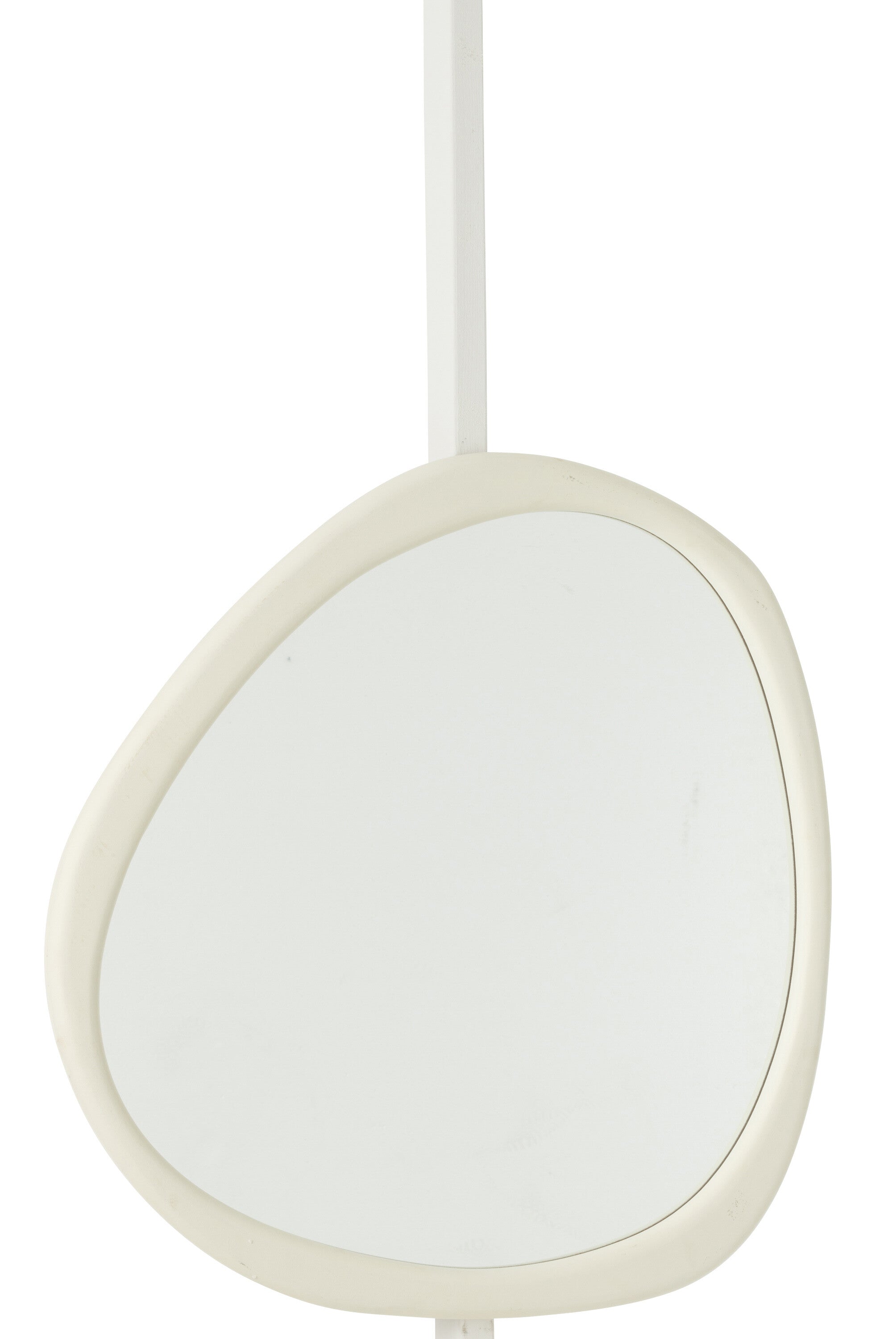 Wandspiegel Moderna Mdf/Spiegel Wit Middelgroot