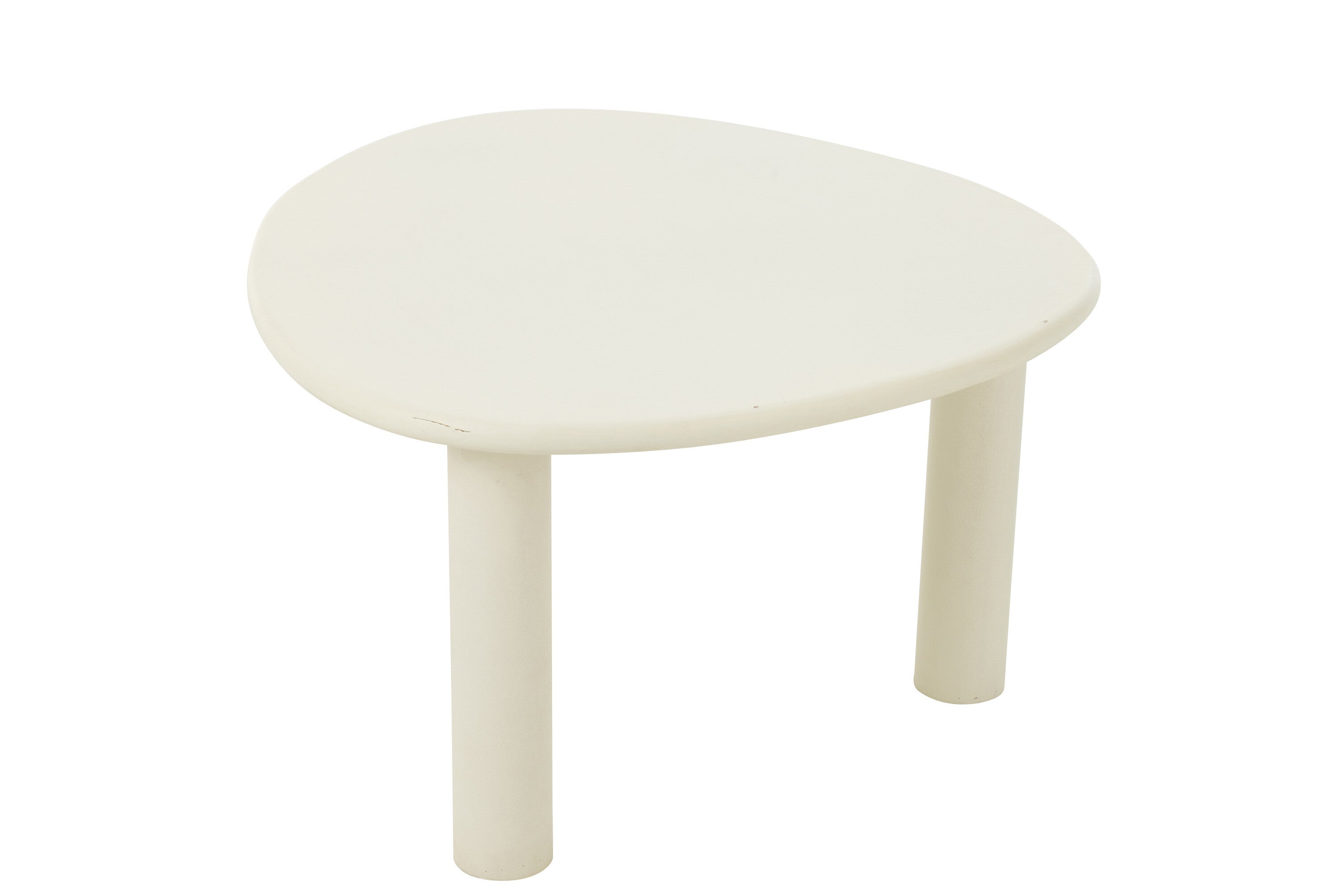 Bijzettafel Bali Mdf/Pvc Wit Middelgroot
