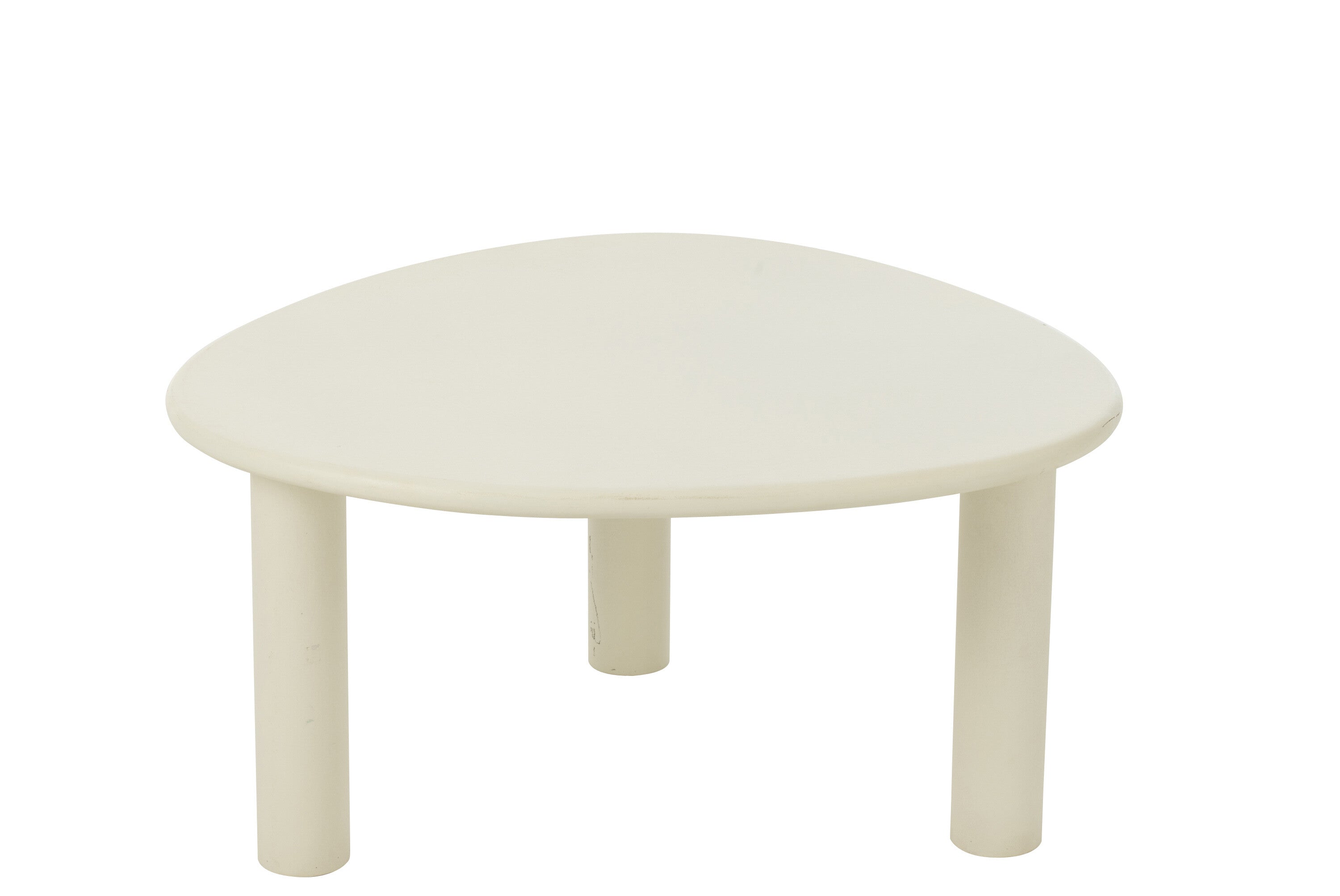 Bijzettafel Bali Mdf/Pvc Wit Middelgroot