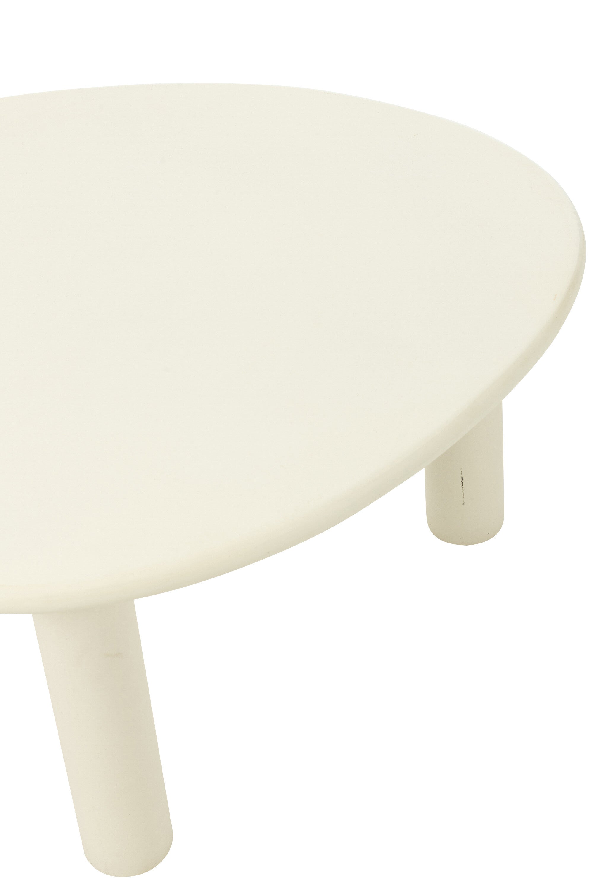 Bijzettafel Bali Mdf/Pvc Wit Middelgroot