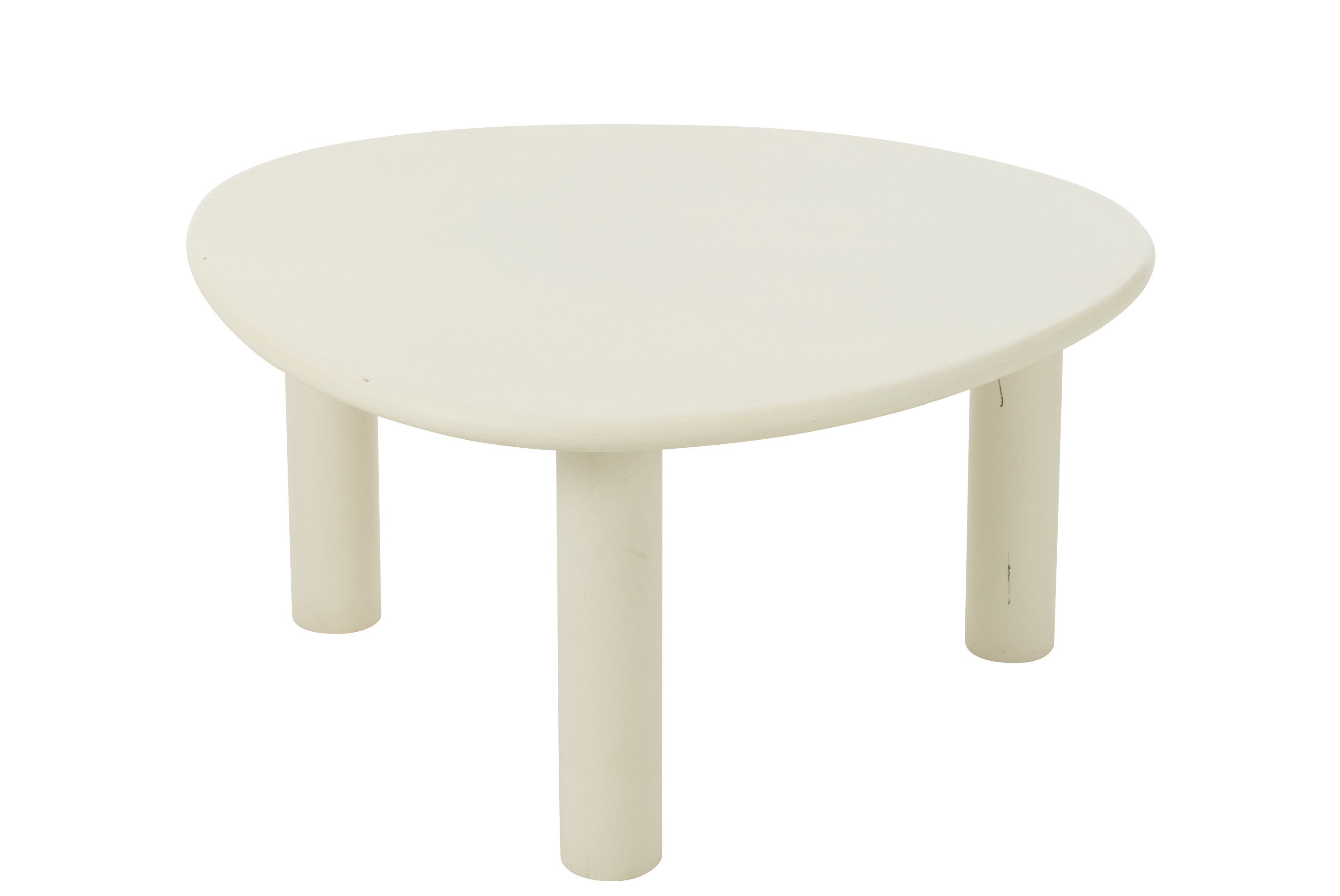 Bijzettafel Bali Mdf/Pvc Wit Middelgroot