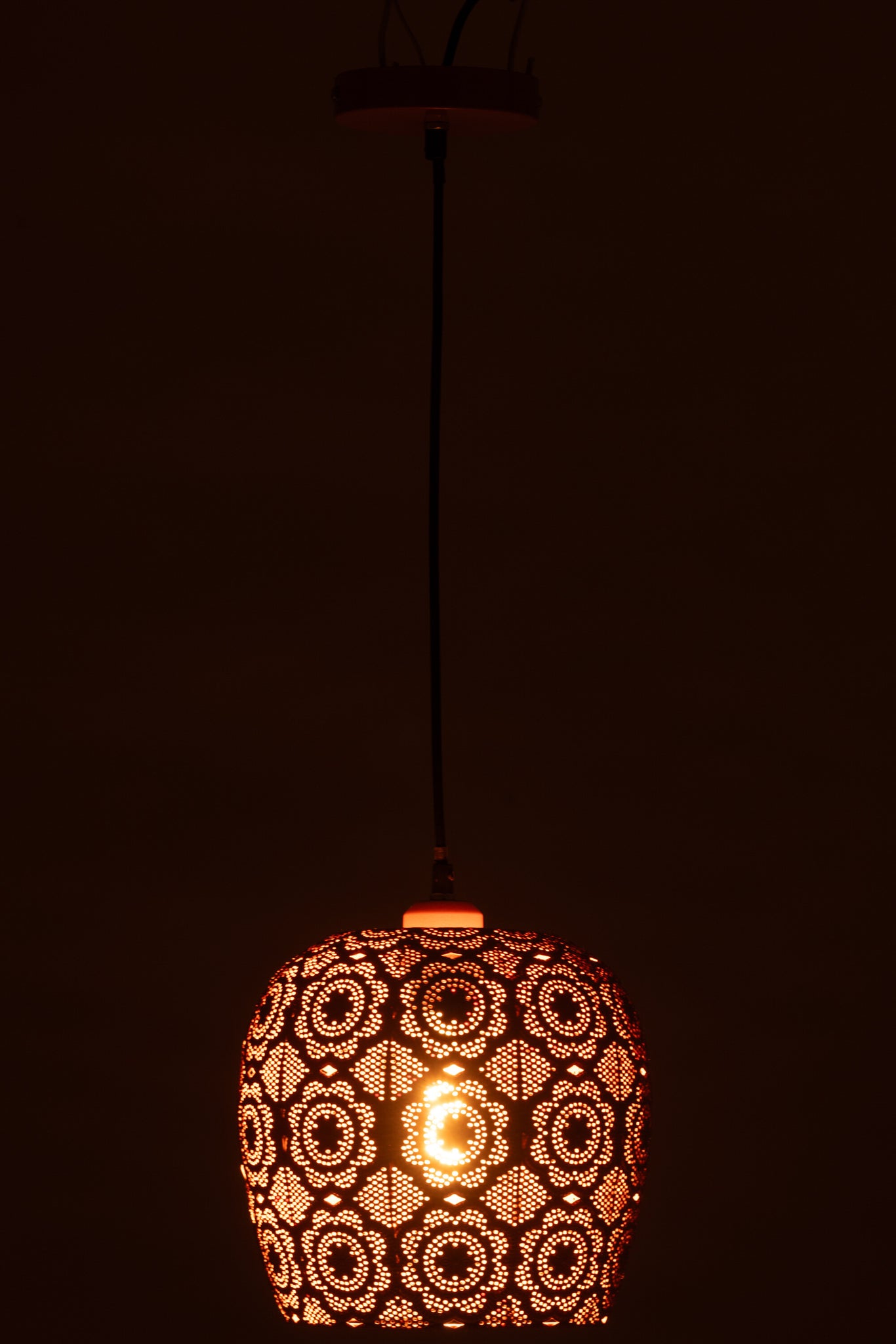 Hanglamp Levend Metaal Oranje