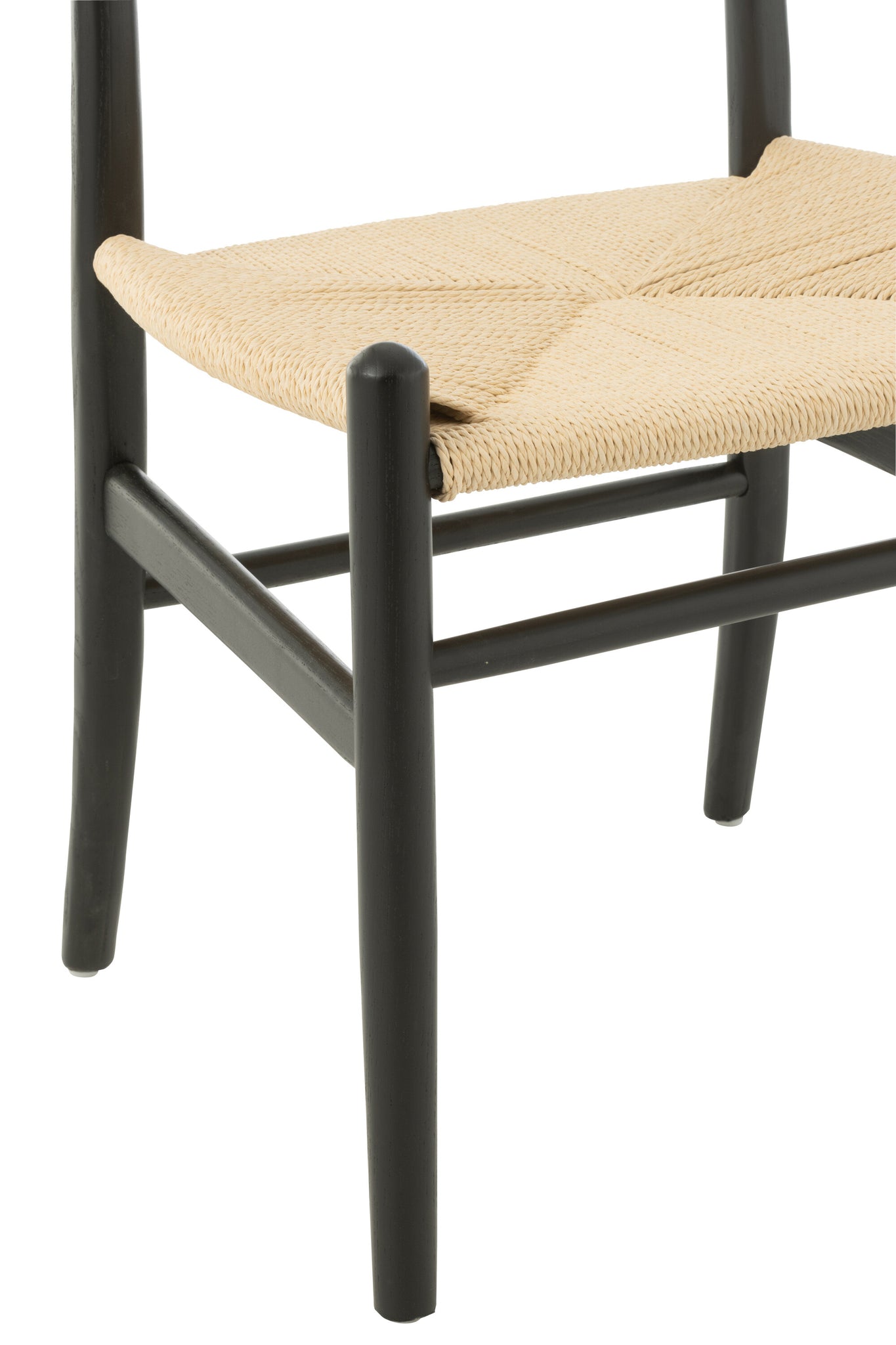 Chair Toon Beech Wood/Rope Black