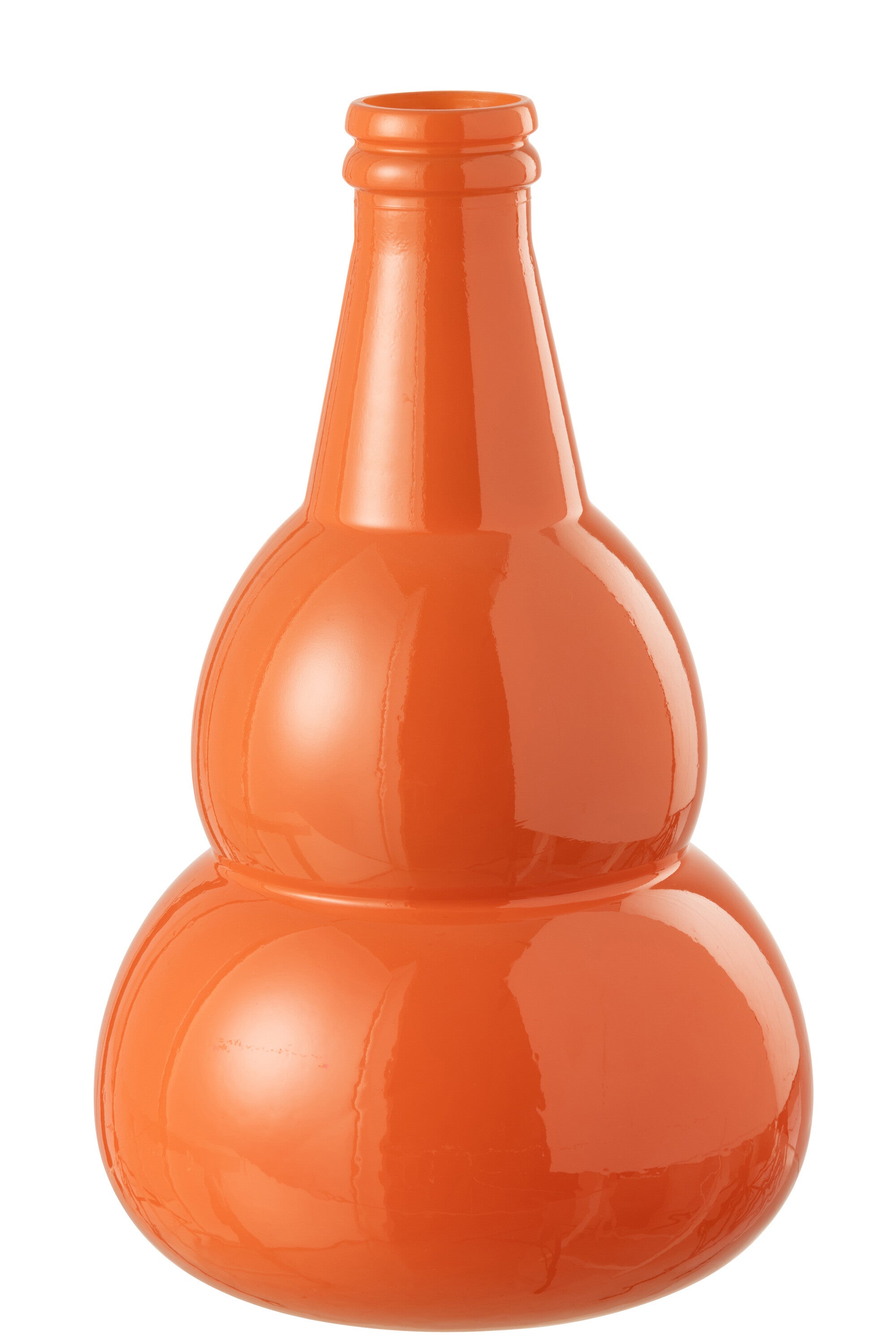 Vaas Cocoon Glas Oranje