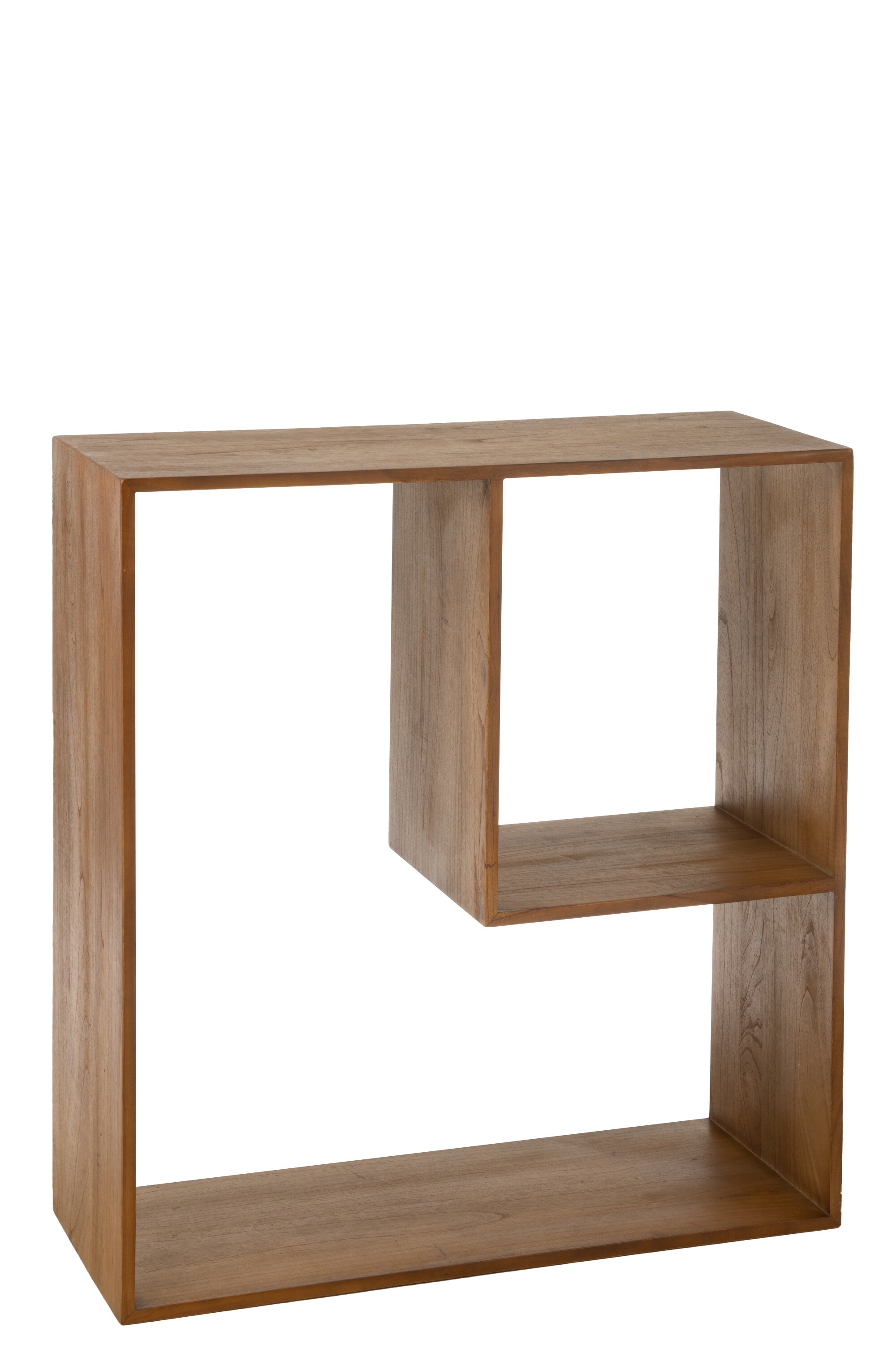 Wandrek Kubus 2P Hout Bruin