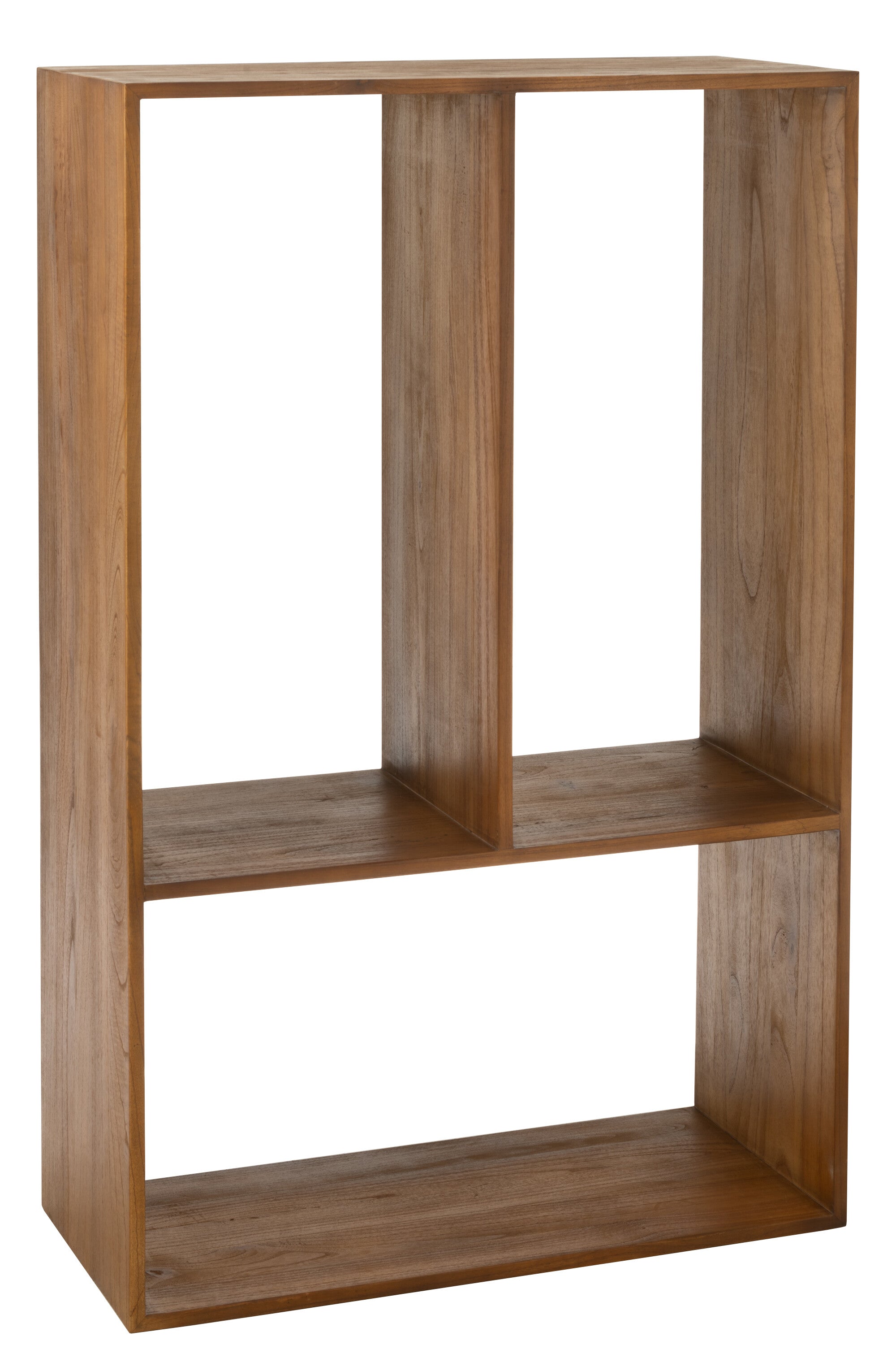 Wandrek Kubus 3P Hout Bruin