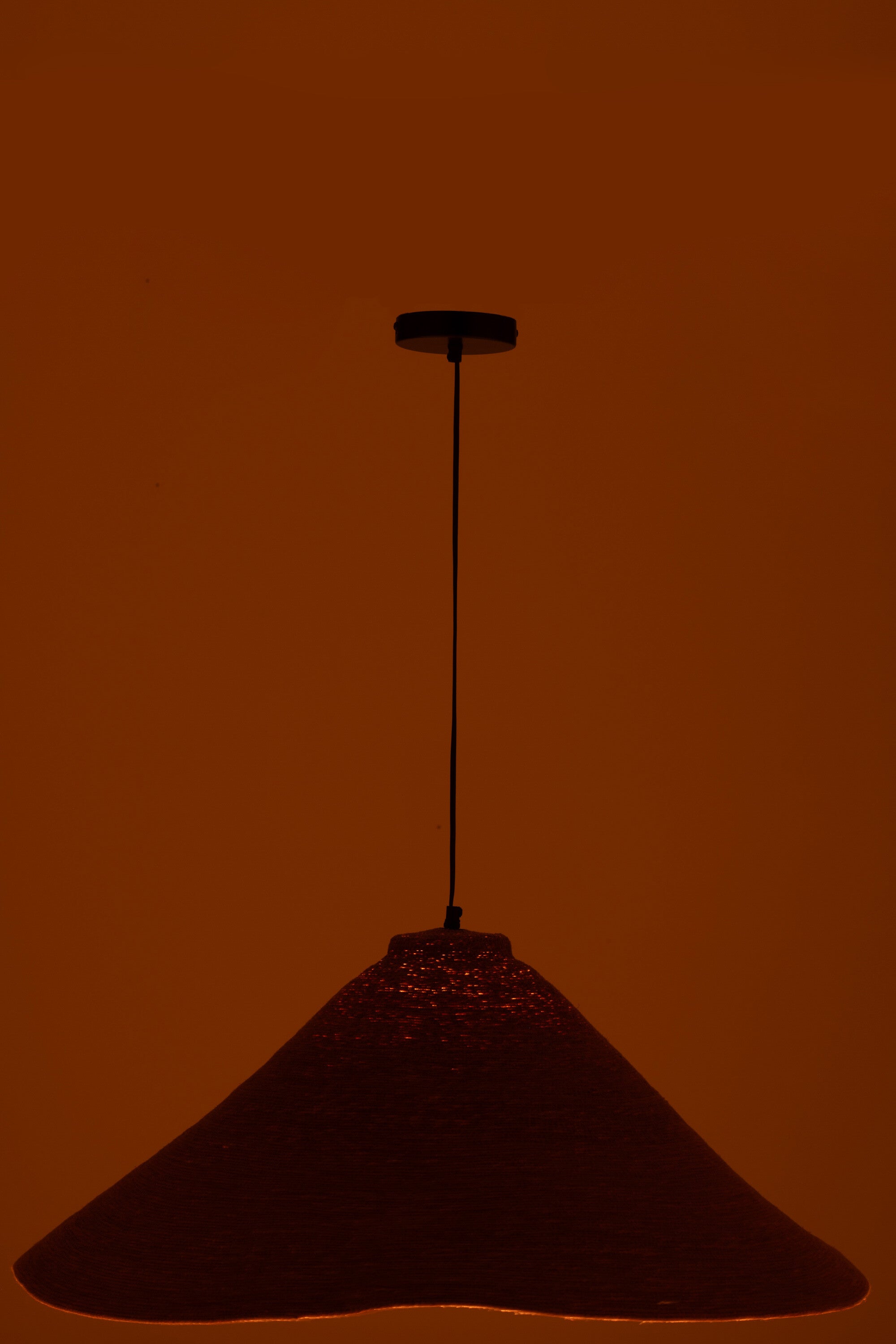 Hanglamp Zeegras Roest