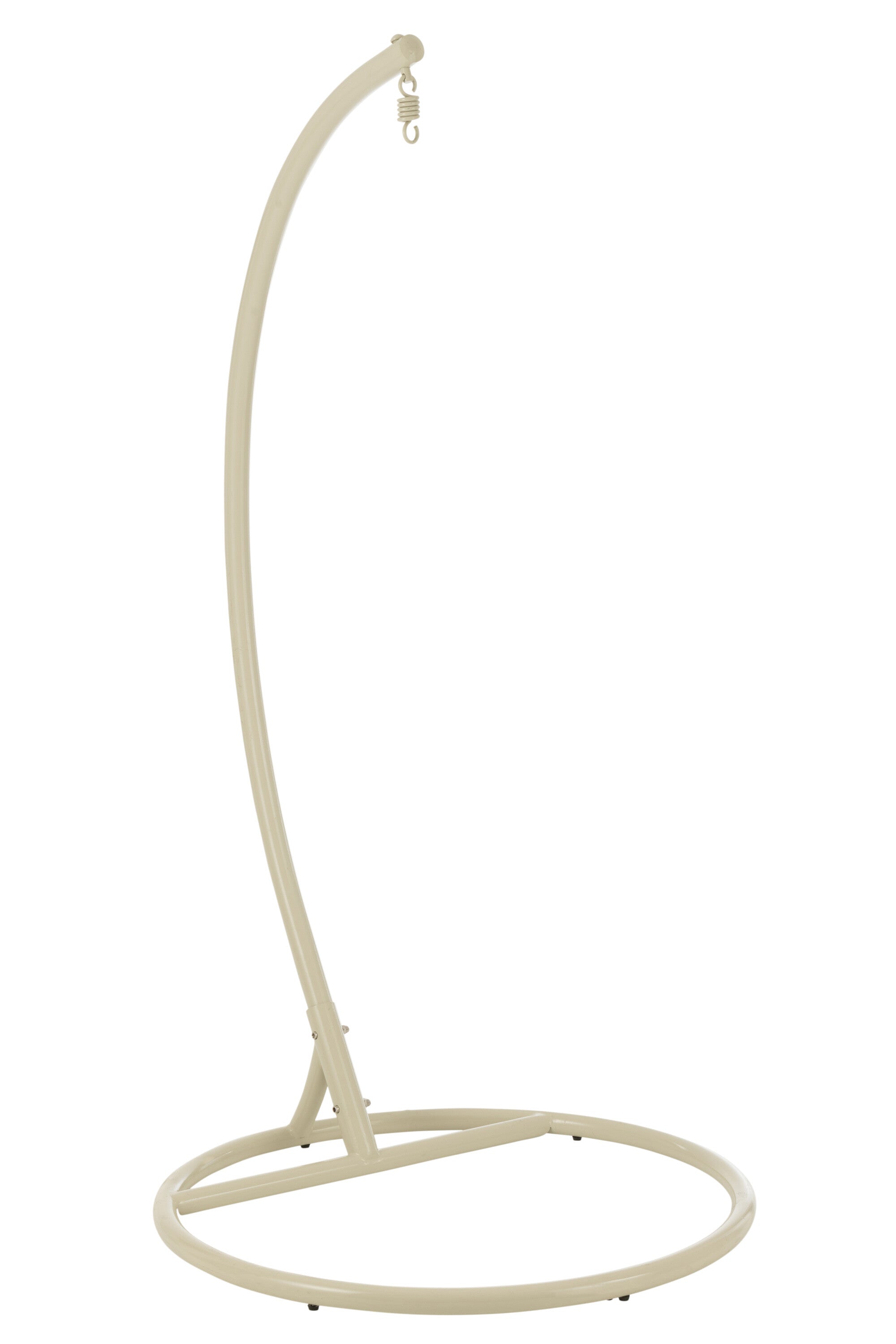 Hangstoel Egga Staal/Touw Beige
