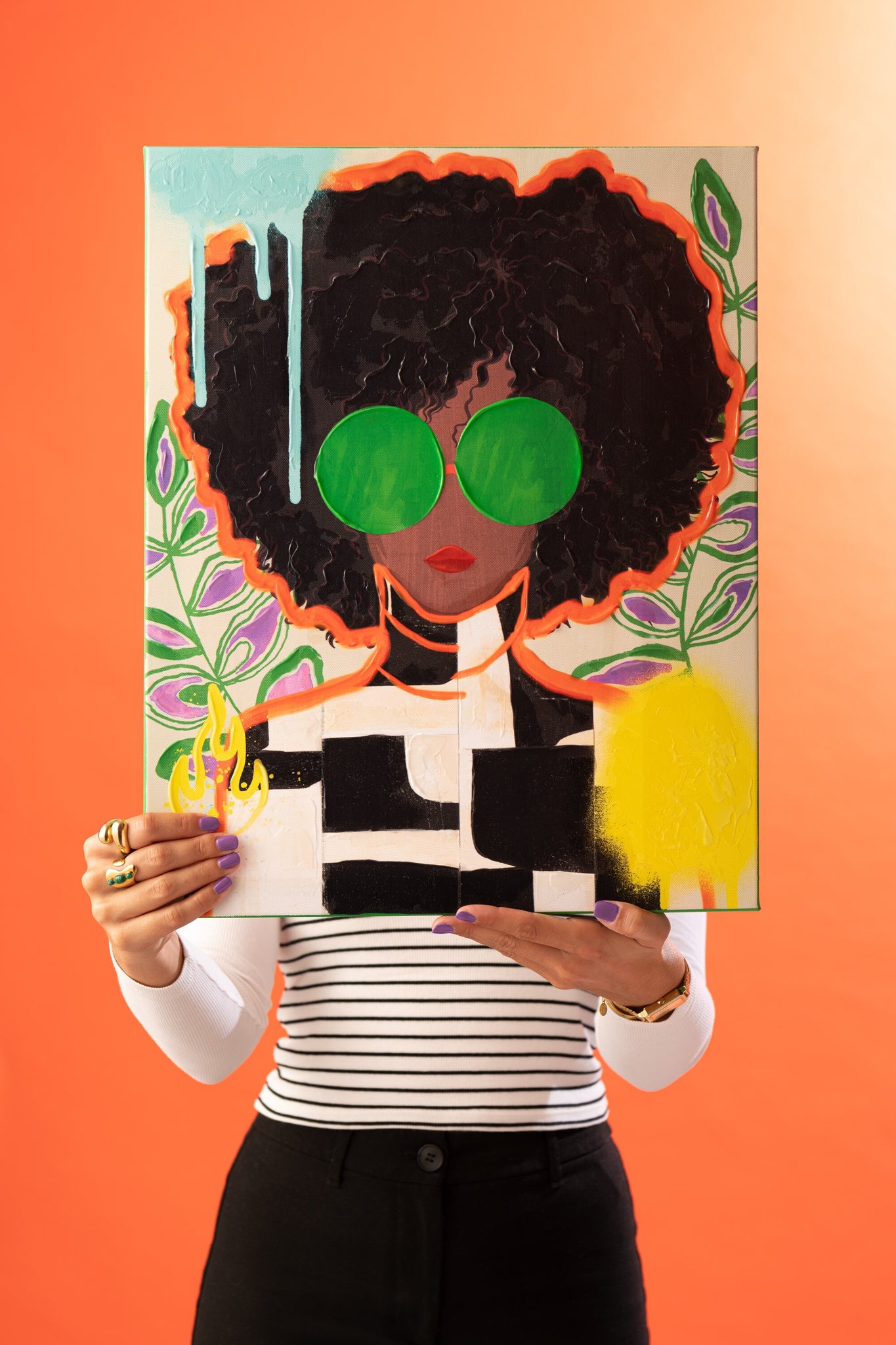 Wanddecoratie Vrouwen Popart Canvas Mix Groot Assortiment Van 2