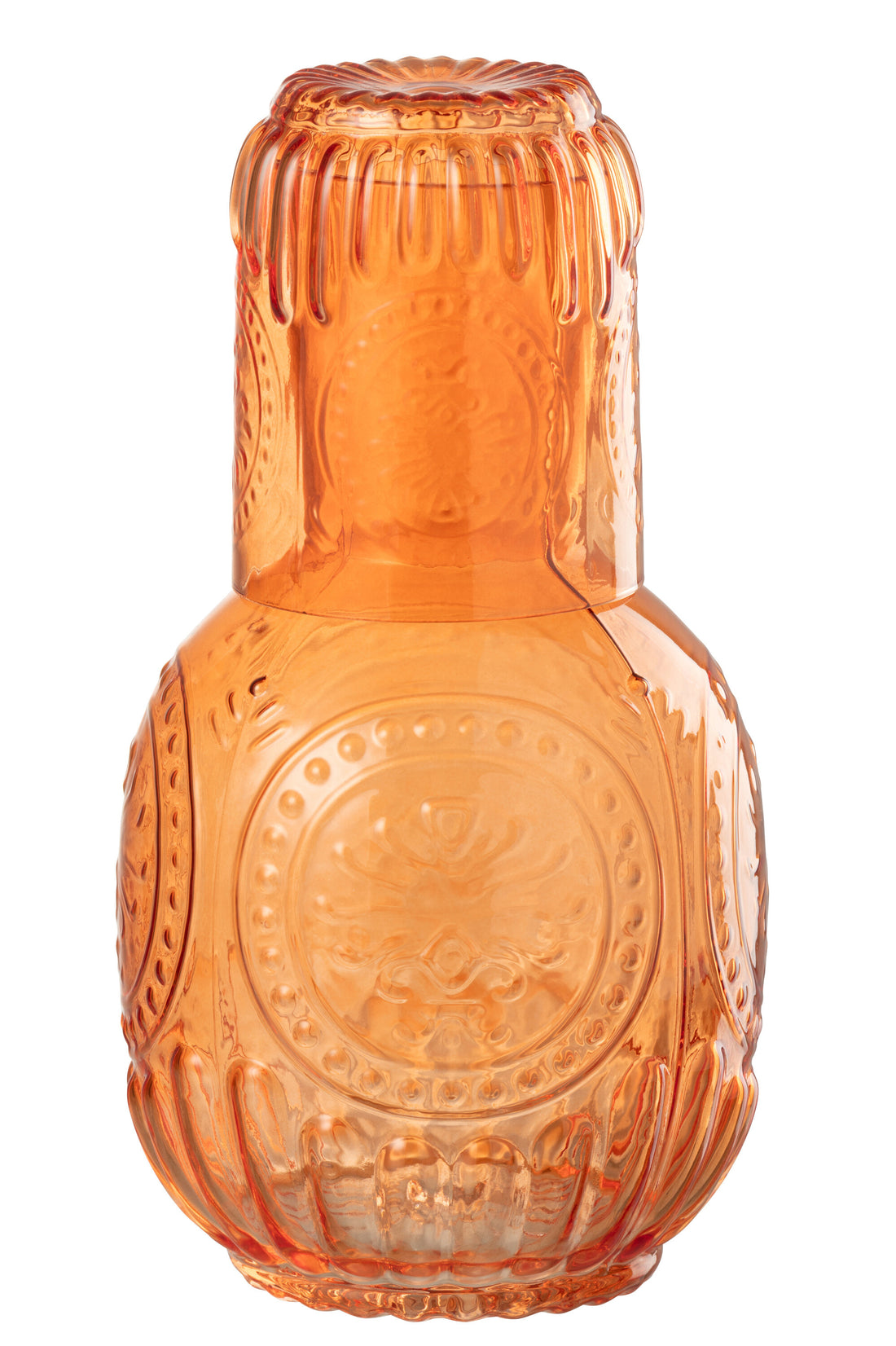Karaf+Glas Maya Glas Oranje