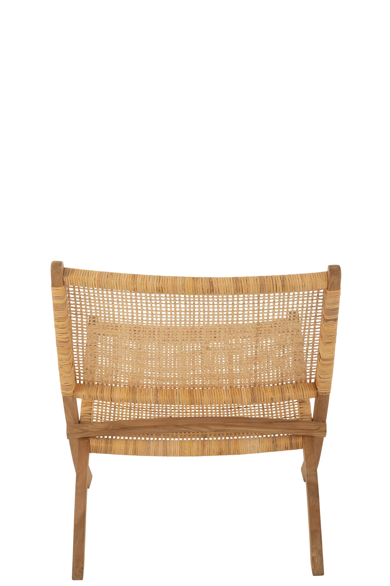 Vouwstoel Rattan/Teak Naturel