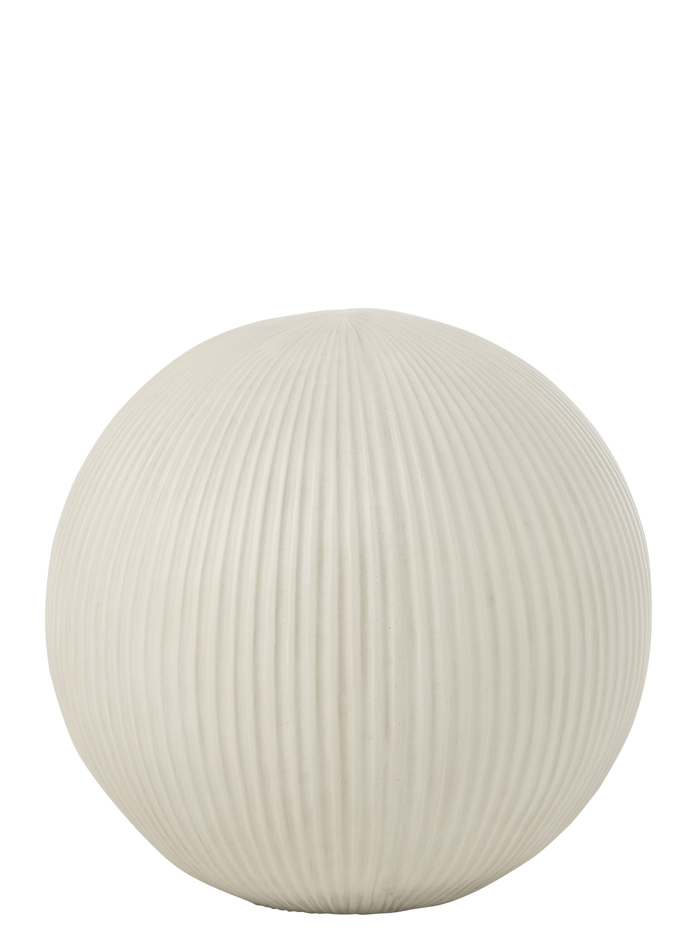 Bal Deco Klei Wit Groot