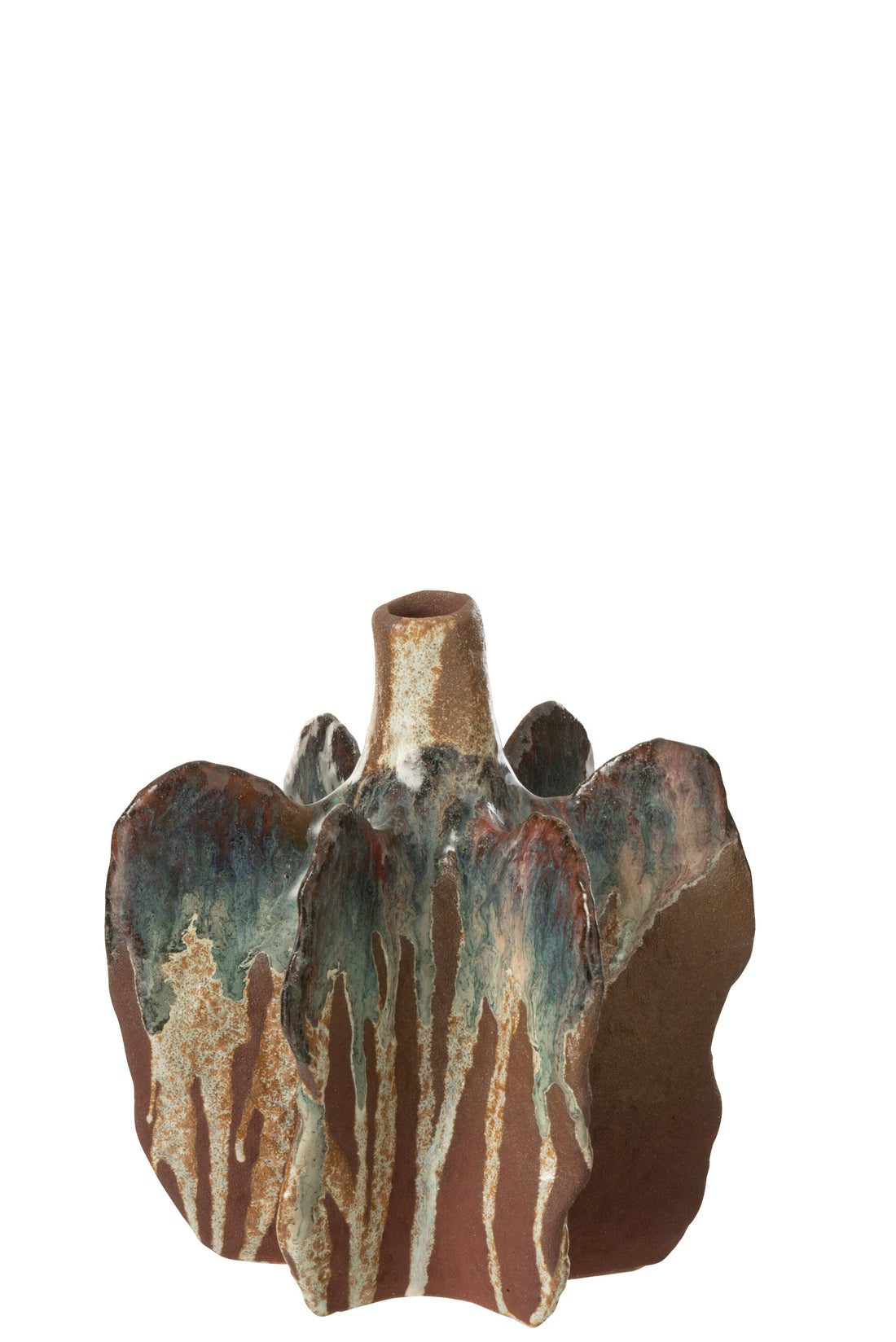 Vaas Naga Keramiek Roestbruin Medium