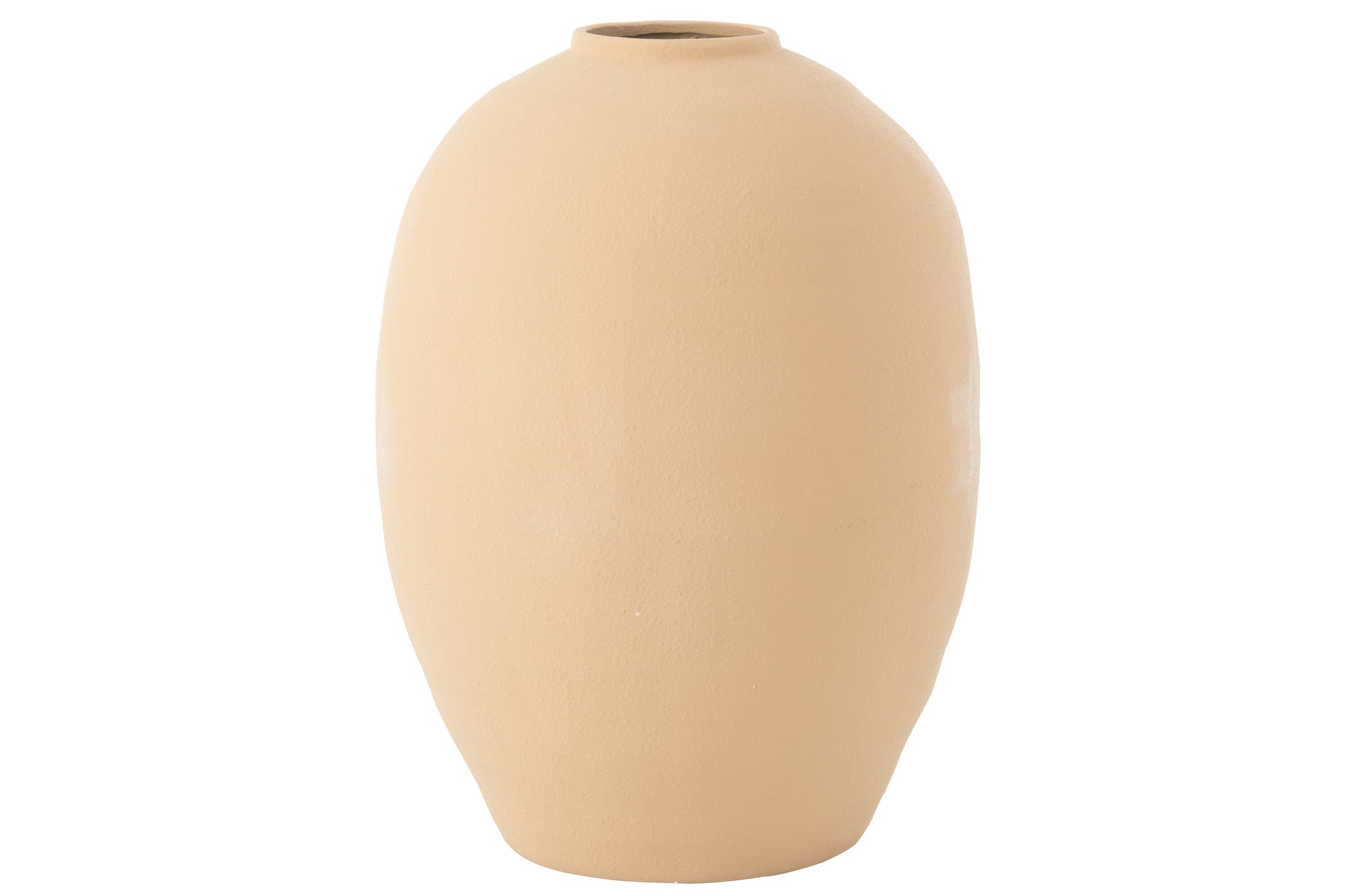 Vaas Cassia Ovaal Klei Beige
