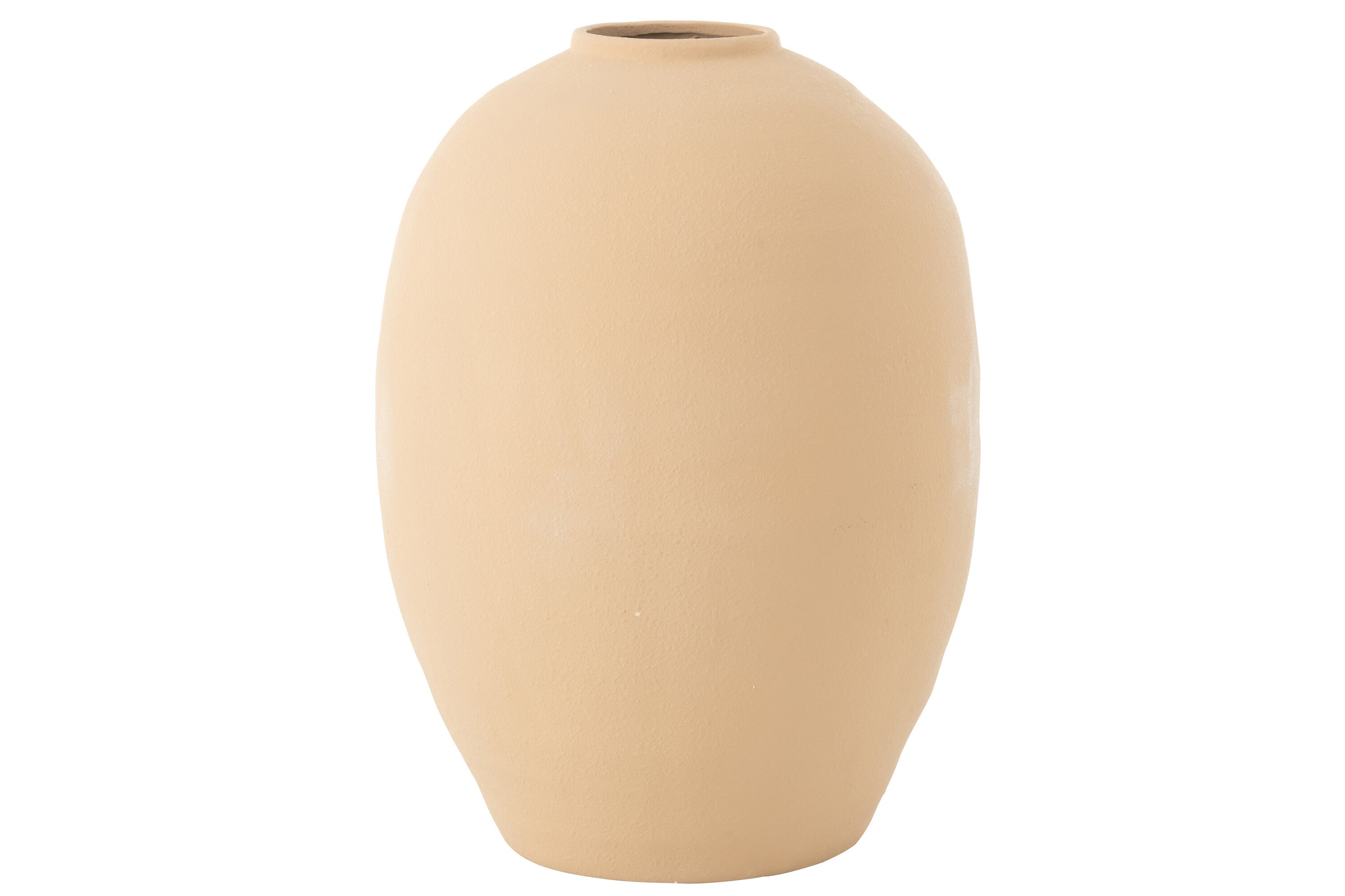 Vaas Cassia Ovaal Klei Beige