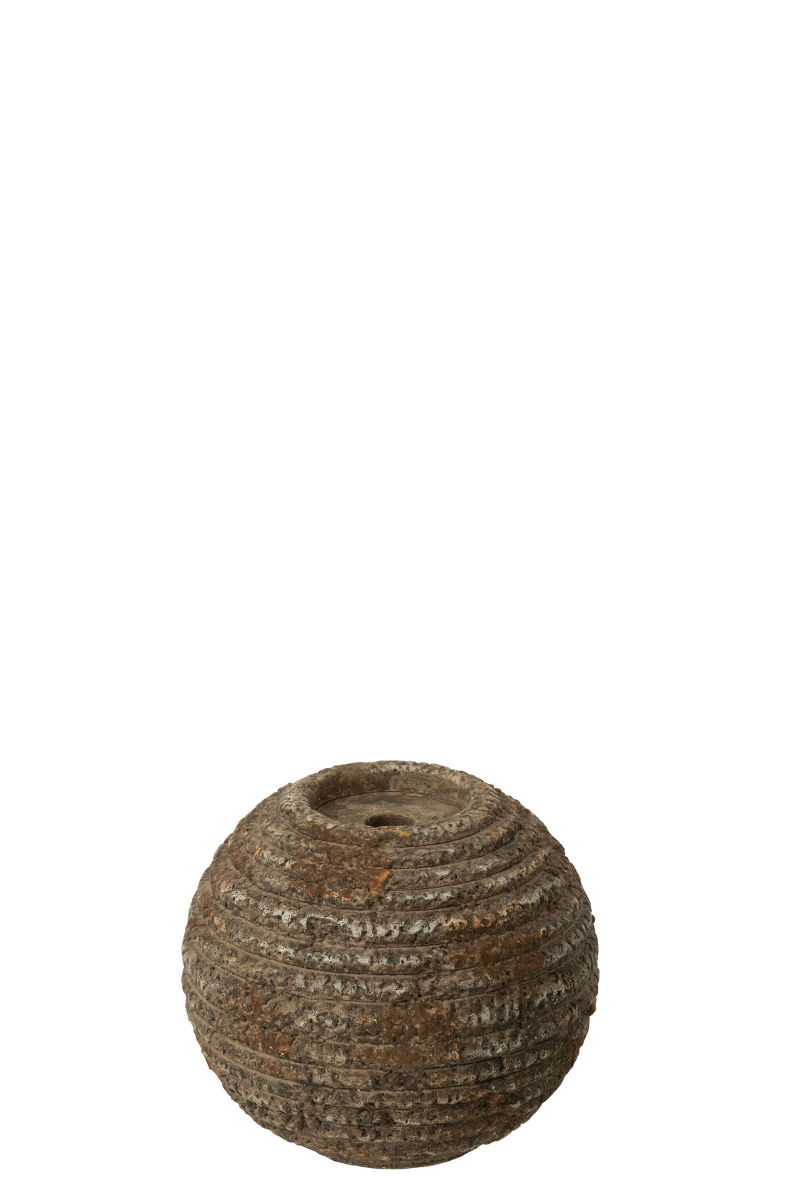 Kaarsenhouder Antiek Rond Cement Groot