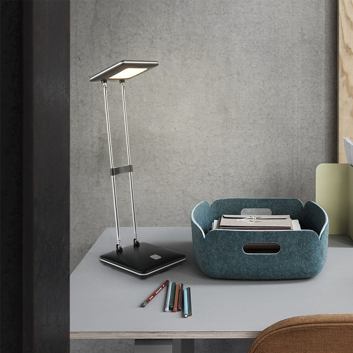 Check Led Bureaulamp 3W Zwart - Verstelbare