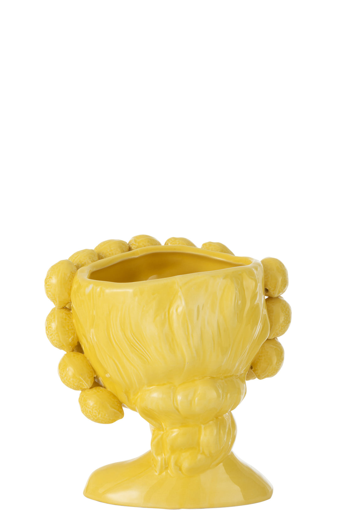 Bloempot Citroenmeisje Keramiek Geel