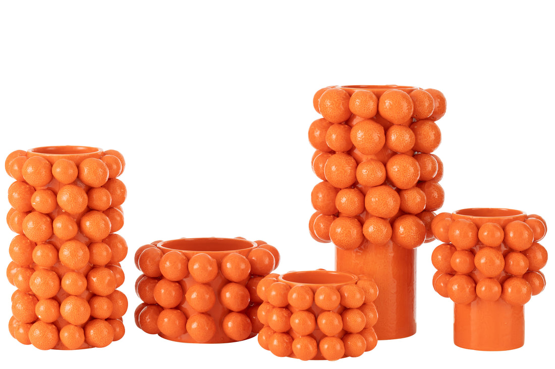 Vaas Oranje Keramiek Oranje Groot