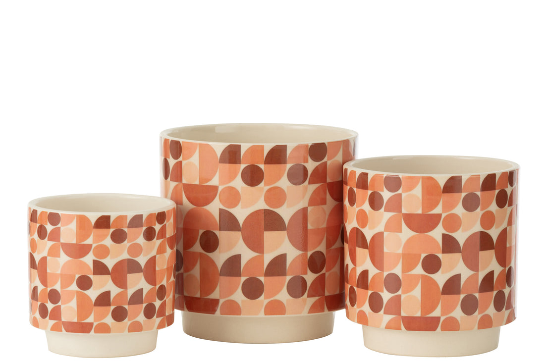 Stijlvolle Bloempot Trivial Keramiek Mix Groot