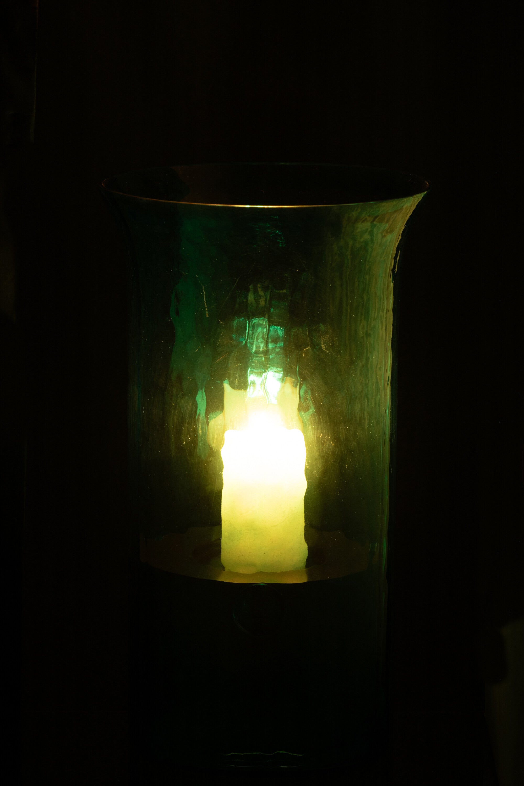 Orkaan Tarifa Smal Glas Azuurblauw Groot