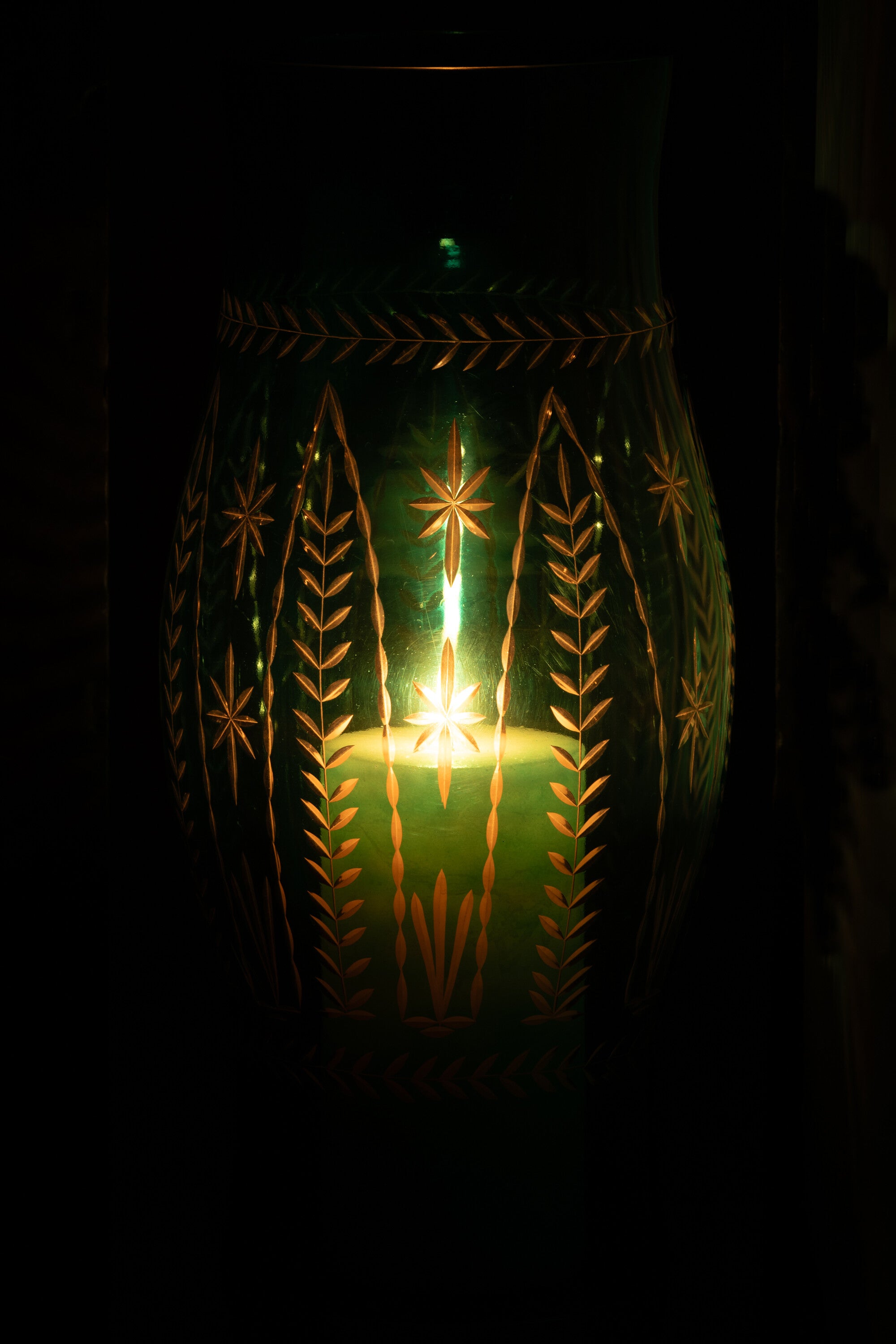 Orkaan Tarifa Glas Azuurblauw Groot