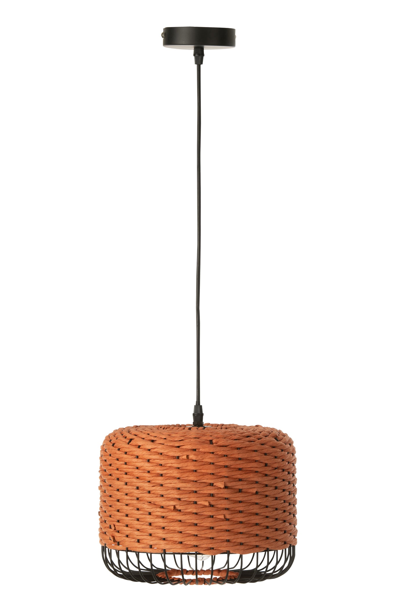 Plafondlamp Metaal Oranje