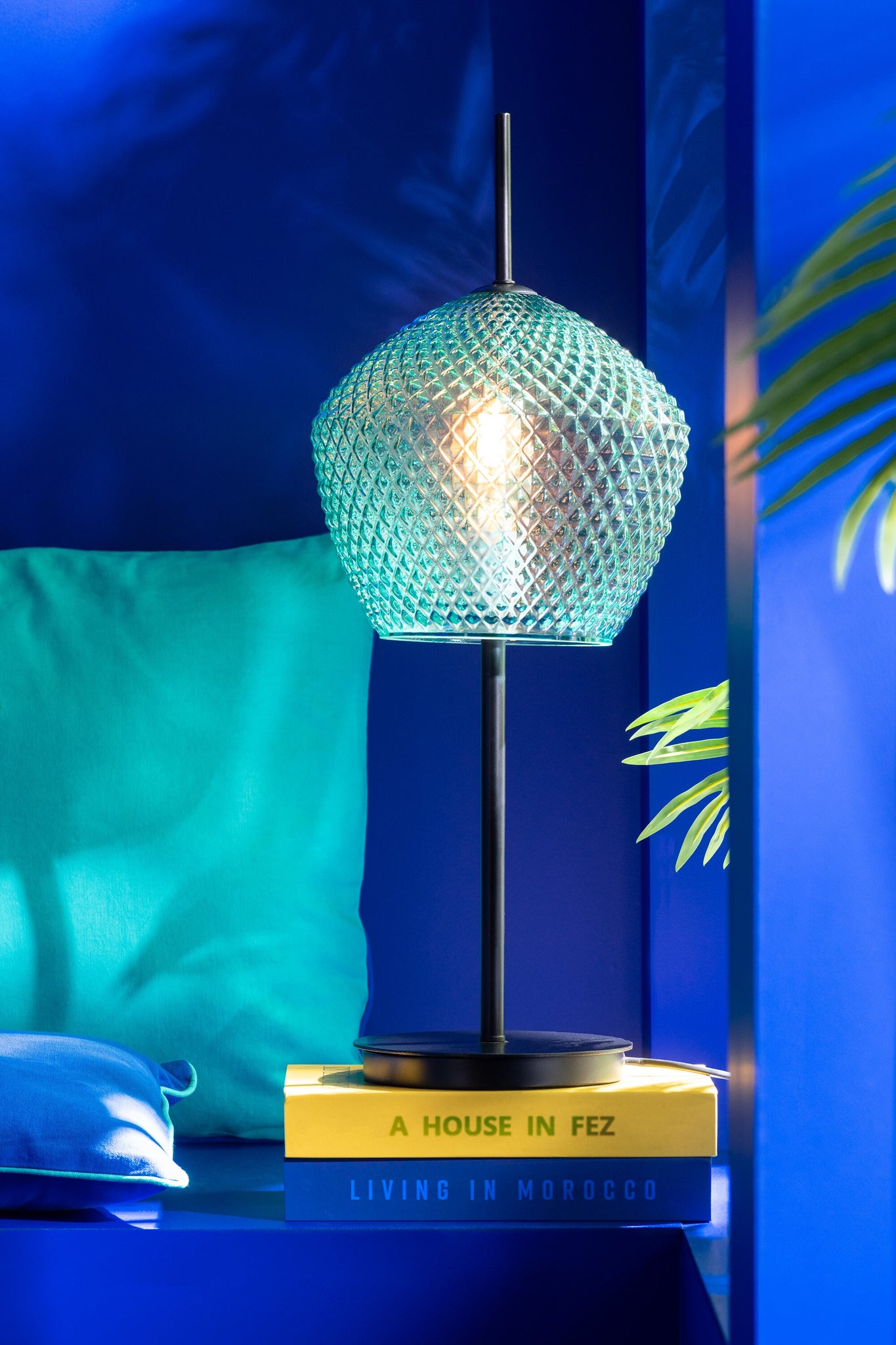 Tafellamp Glas Groen