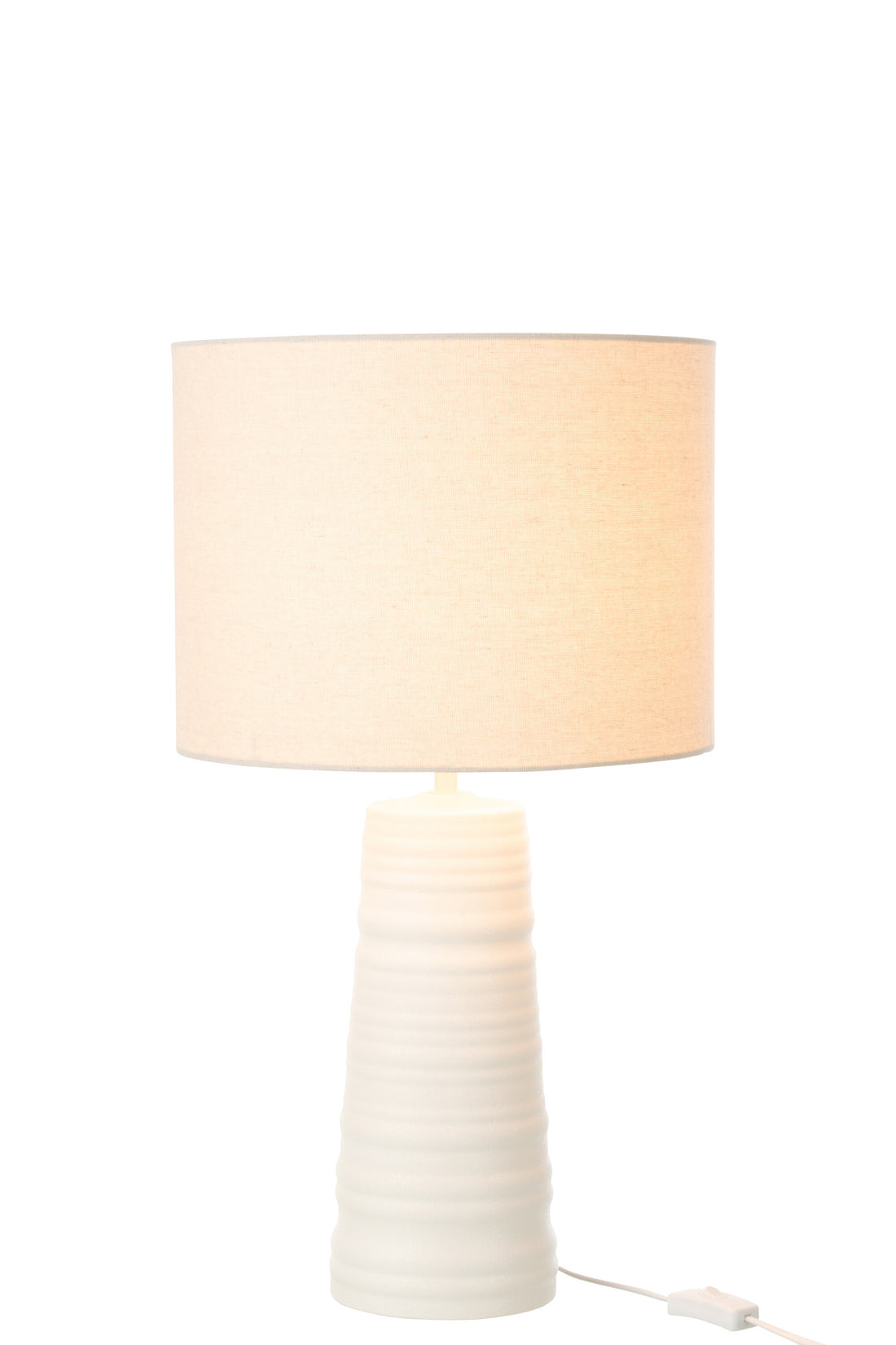 Tafellamp Keramiek Wit