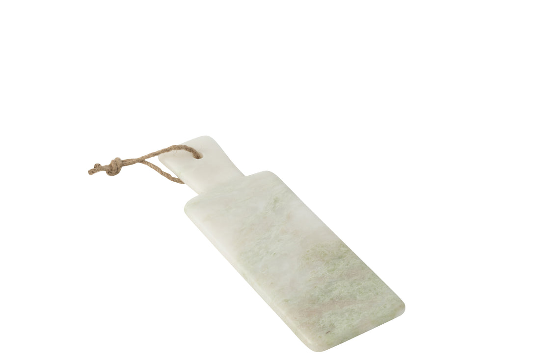 Kaasplank Rechthoek Marmer Wit Groen Klein