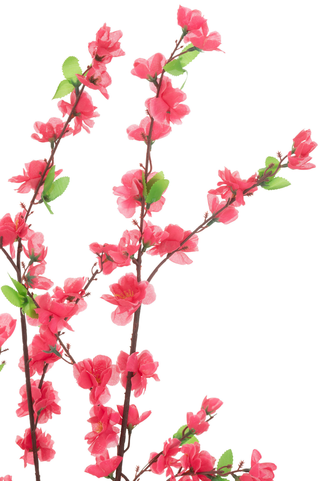 Rode Perzikbloesem Pot Kunstmatig Rood