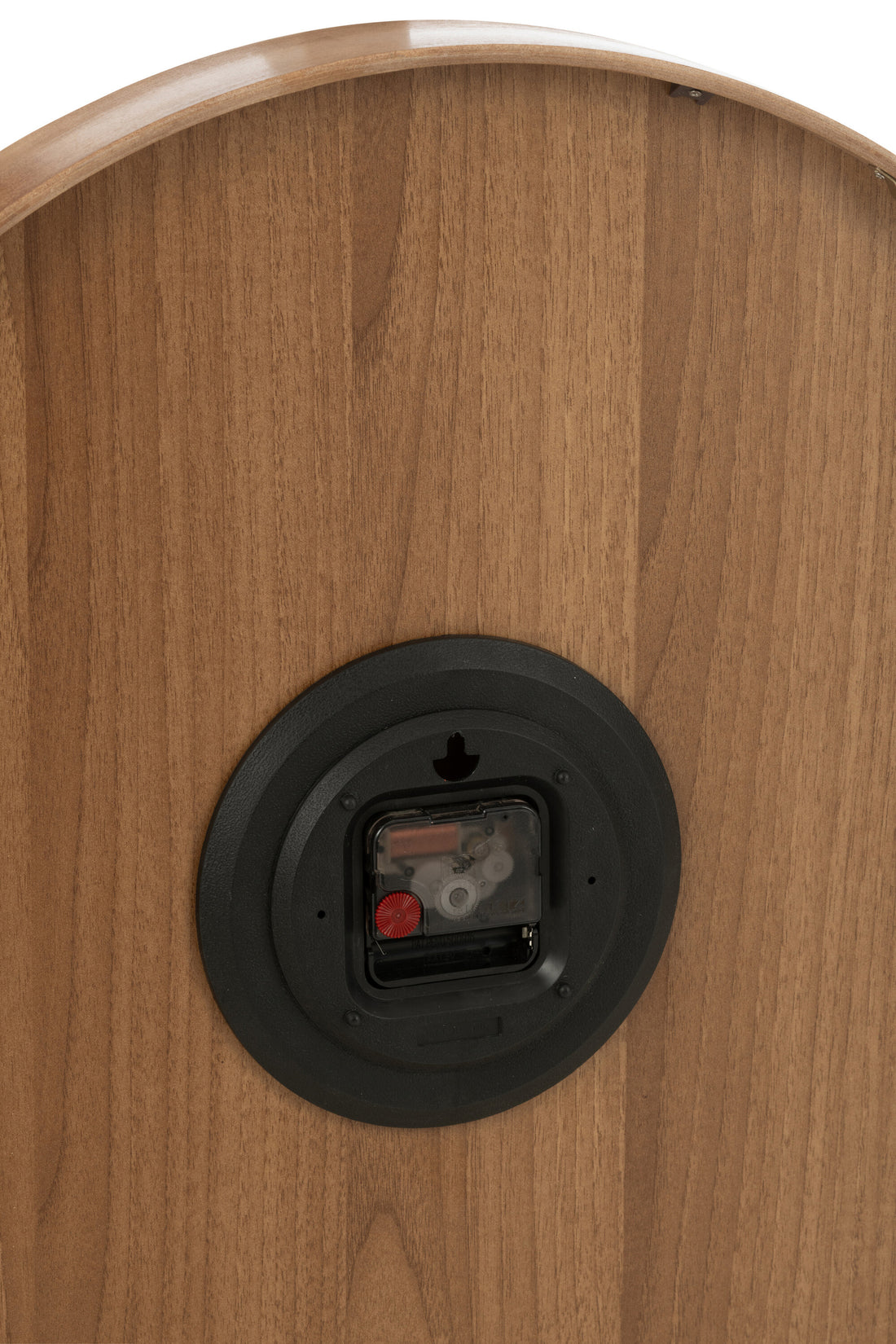 Wandklok Berkenmultiplex/MDF Donker Natuurlijk Groot