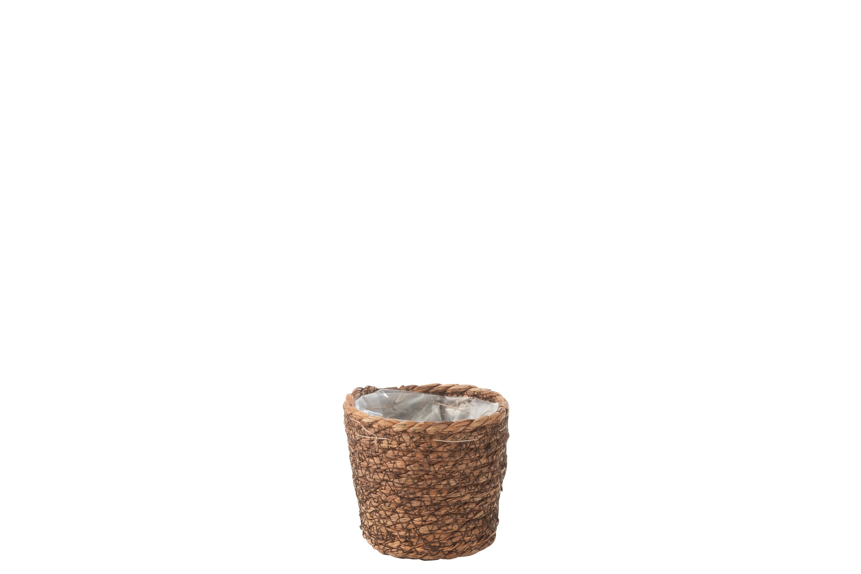 Bloempot Ubeda Jute/Plastic Donker Natuurlijk